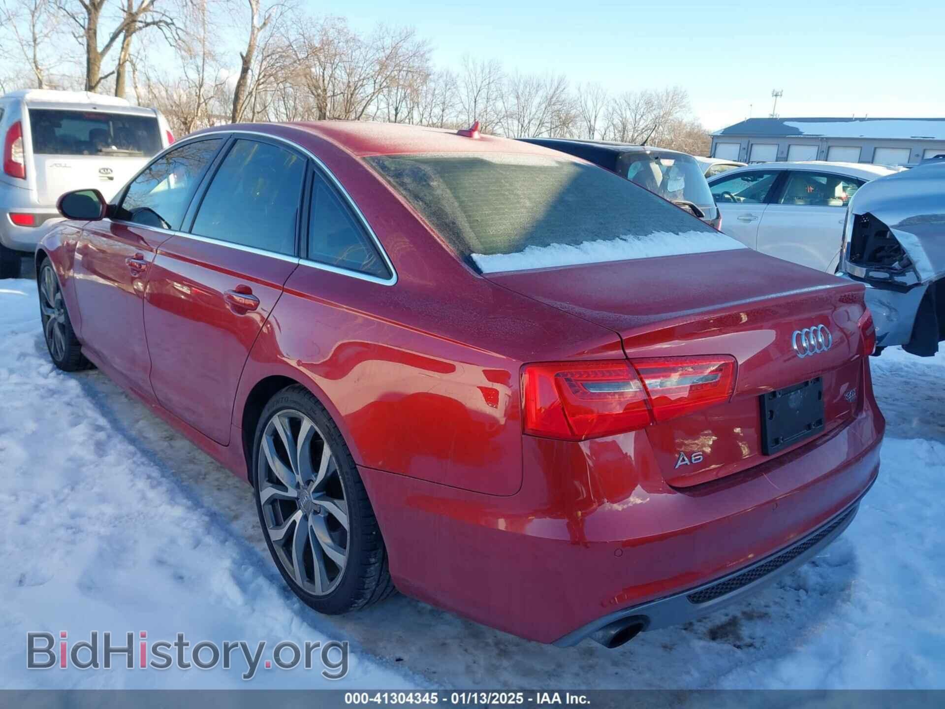 2013 AUDI A6 - VIN: WAUJGAFC5DN030463 - Фото 3