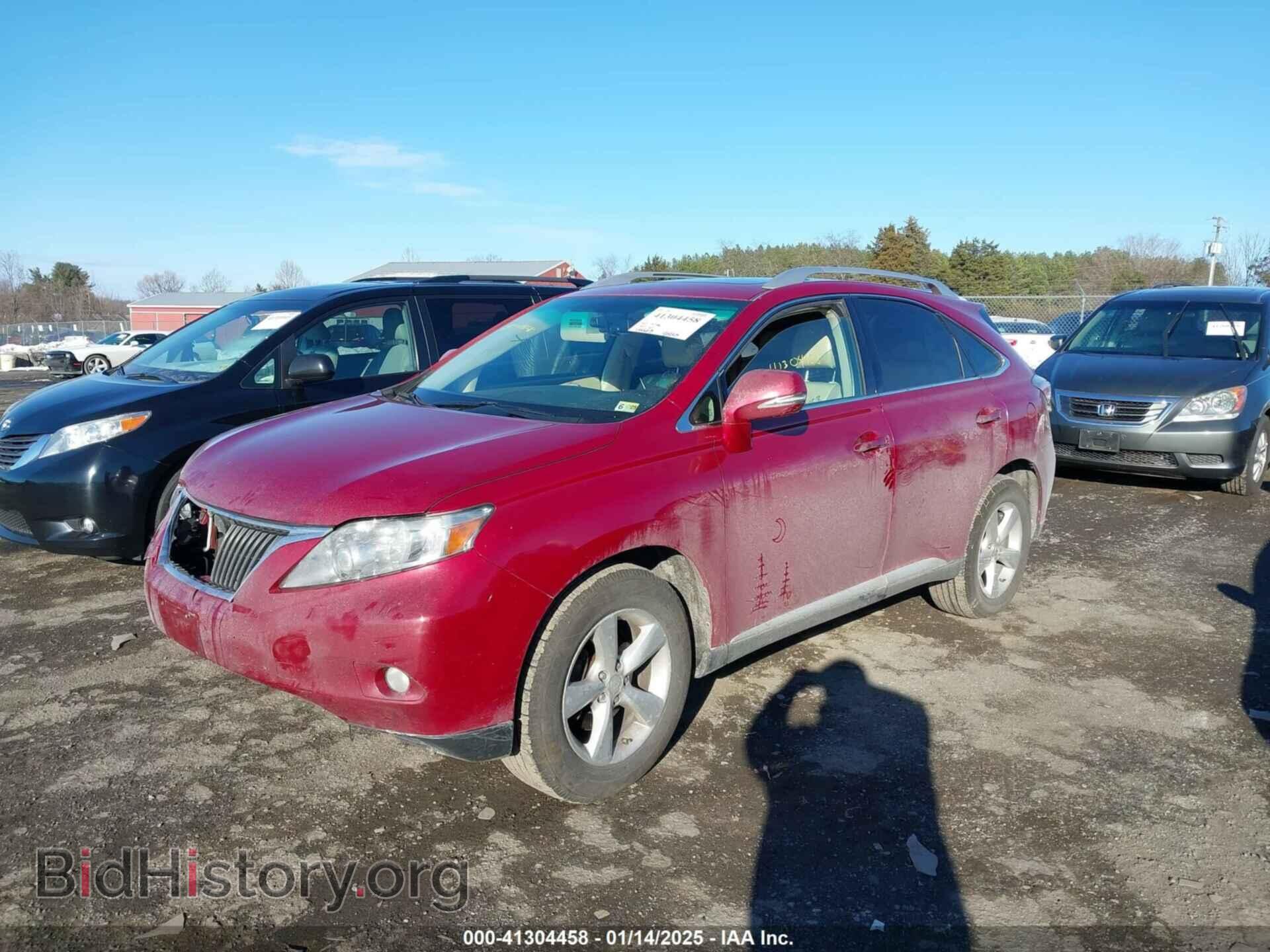 2011 LEXUS RX 350 - VIN: 2T2BK1BA6BC083629 - Фото 2