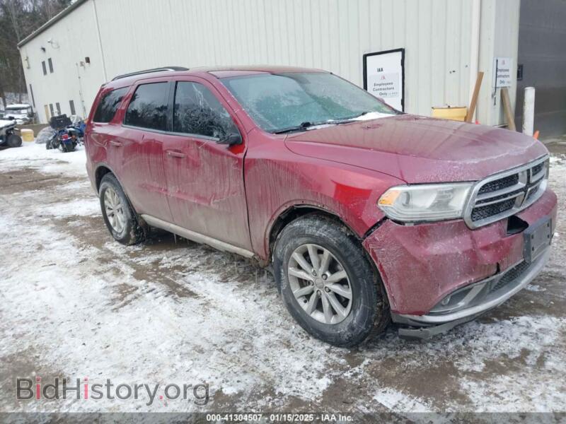 2015 Dodge DURANGO SXT (VIN 1C4RDJAG6FC888810) — фото 1 из 16, IAAI, повреждение: правый бок