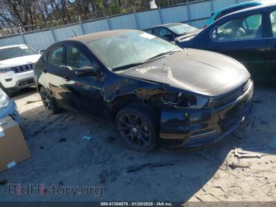 2016 Dodge DART SE, black — VIN 1C3CDFAA9GD736714, IAAI
