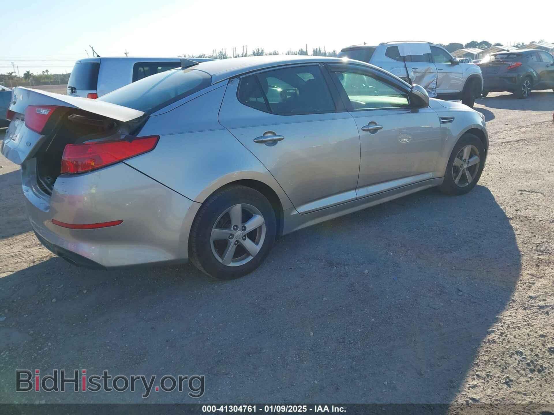 2015 KIA OPTIMA - VIN: 5XXGM4A76FG376571 - Фото 4