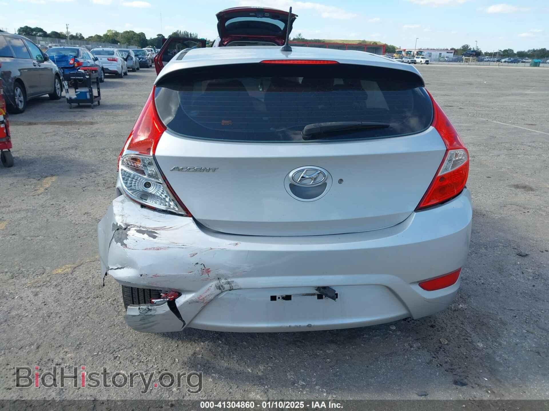 2012 HYUNDAI ACCENT - VIN: KMHCU5AE7CU005780 - Фото 6