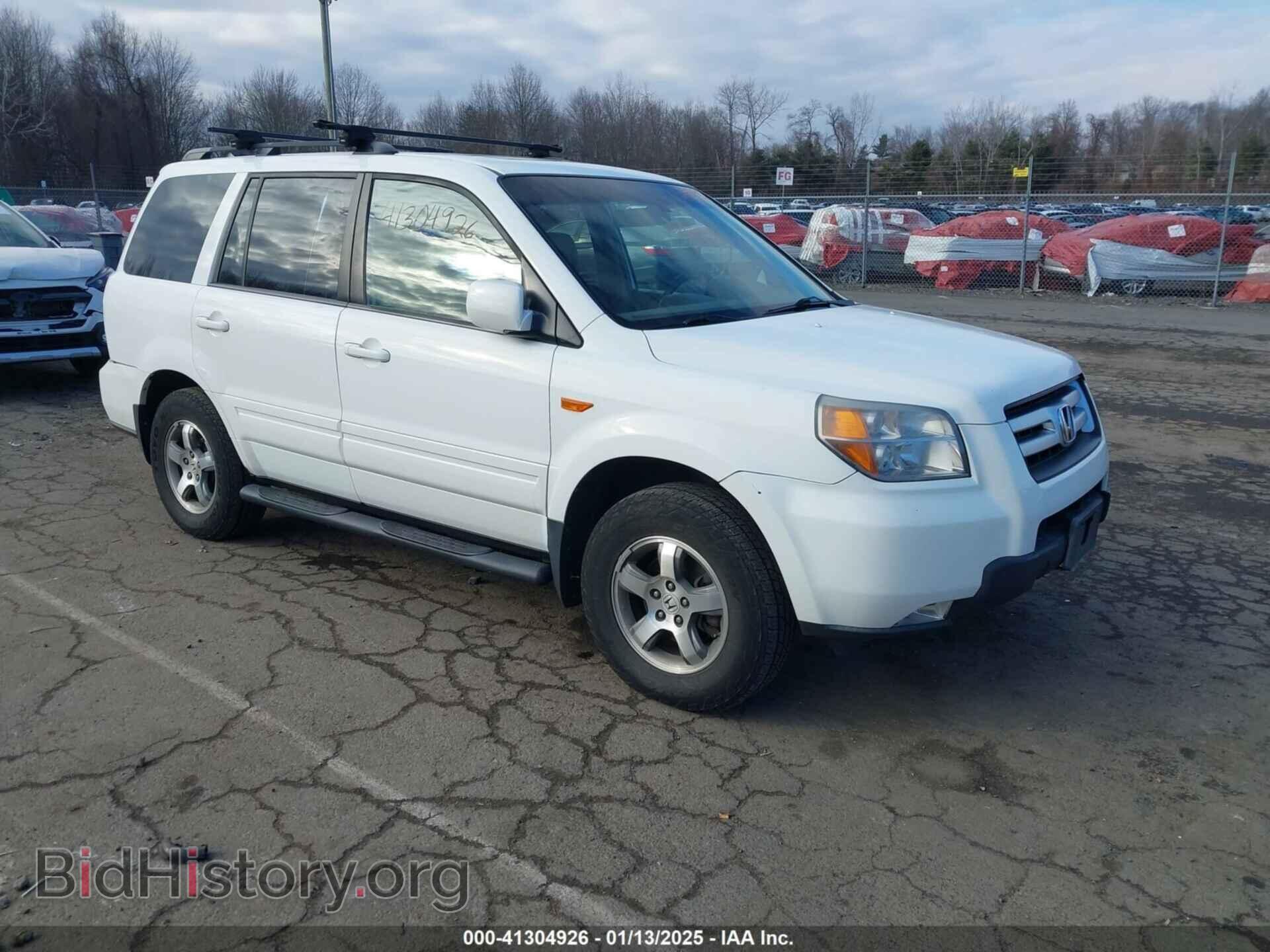 Photo 5FNYF186078024505 - HONDA PILOT 2007