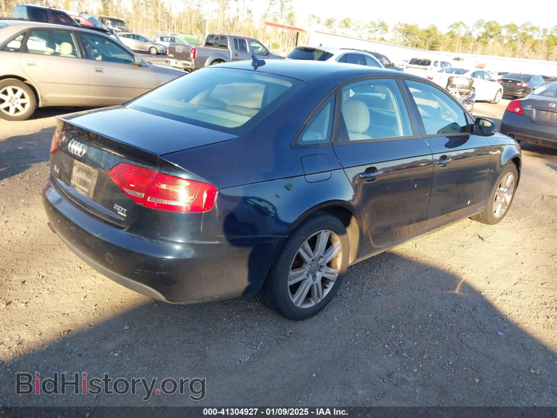 2010 AUDI A4 - VIN: WAUBFAFL1AN014263 - Фото 4