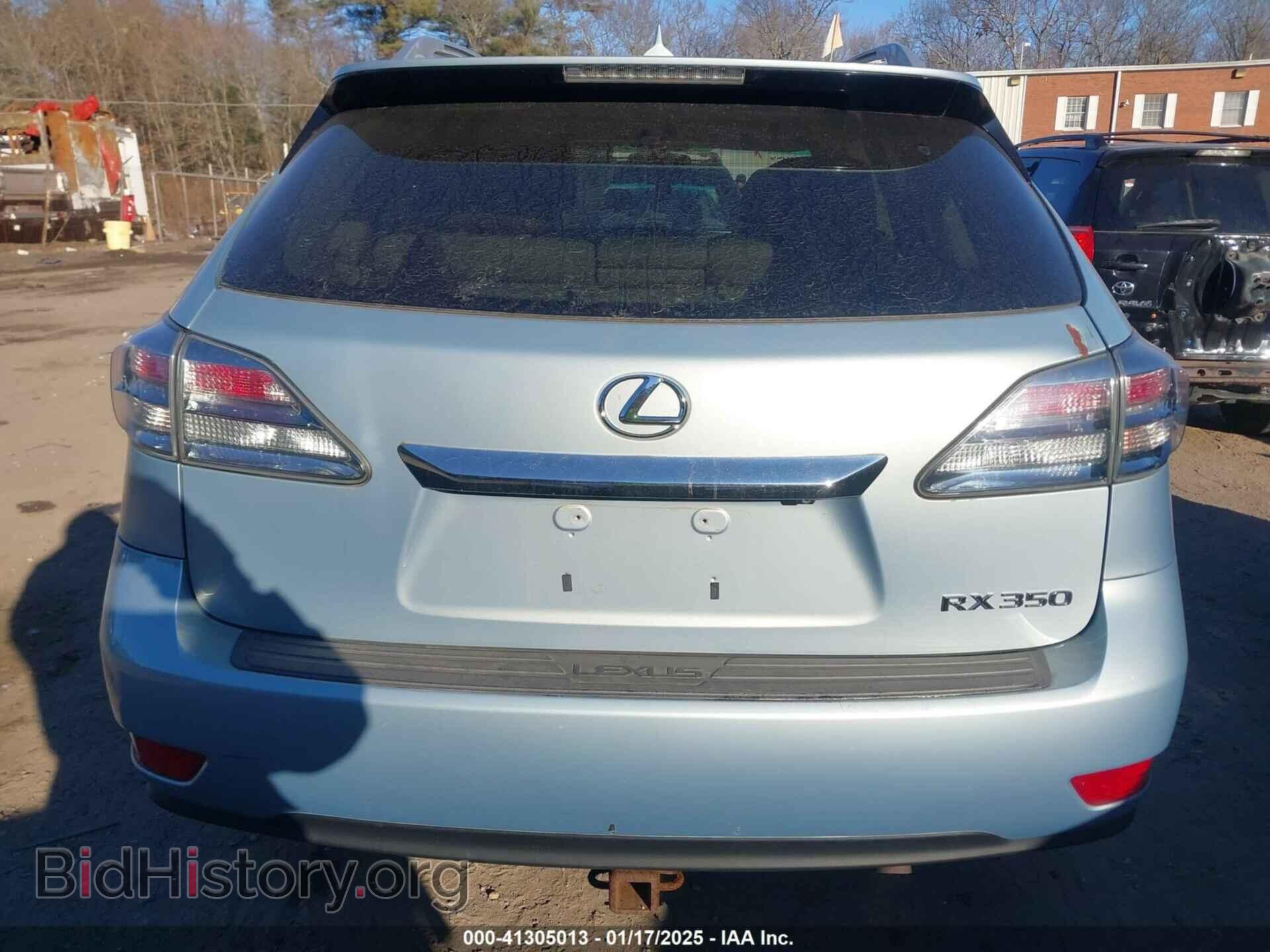 2011 LEXUS RX 350 - VIN: 2T2BK1BAXBC100187 - Фото 16