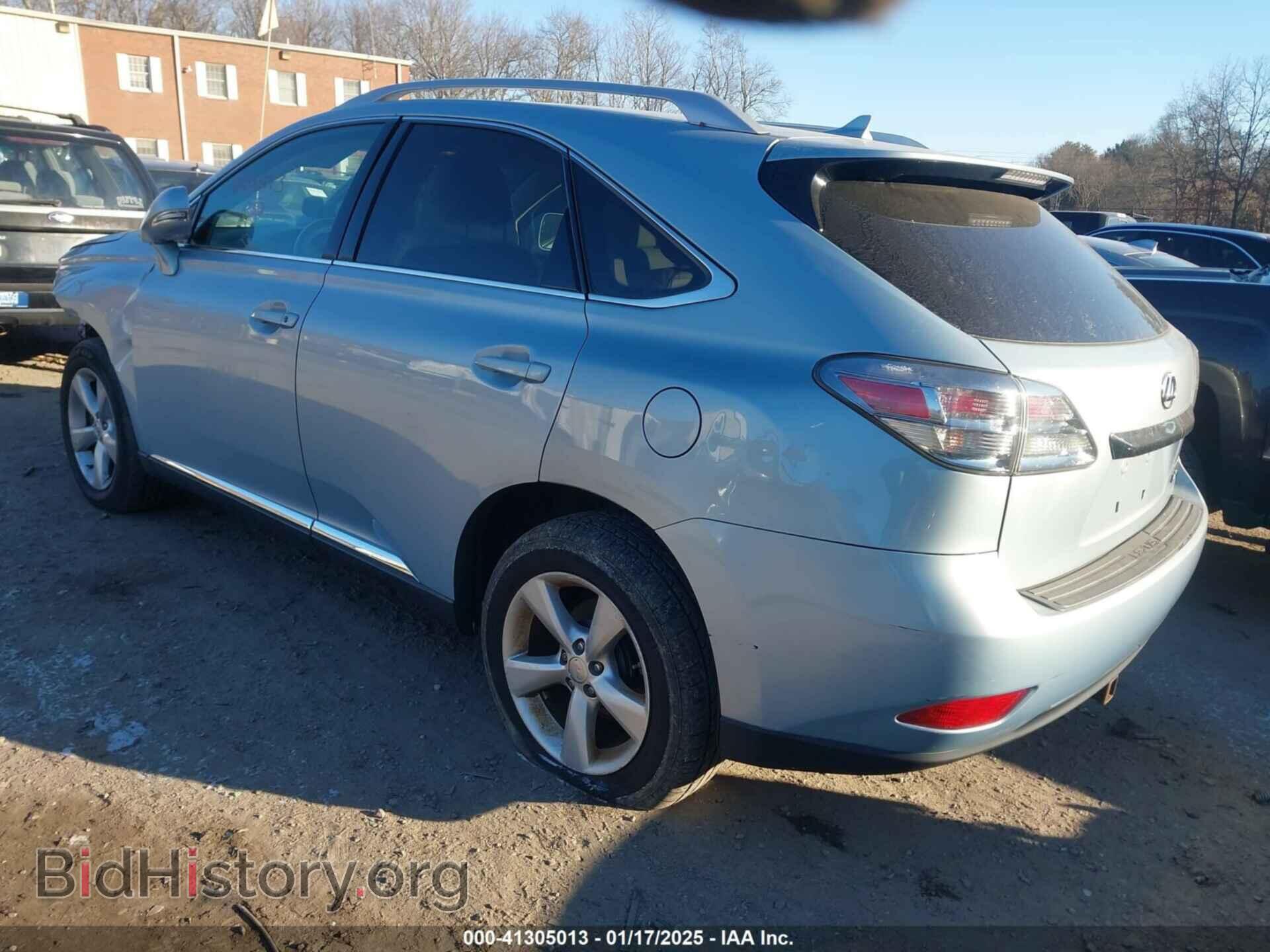 2011 LEXUS RX 350 - VIN: 2T2BK1BAXBC100187 - Фото 3