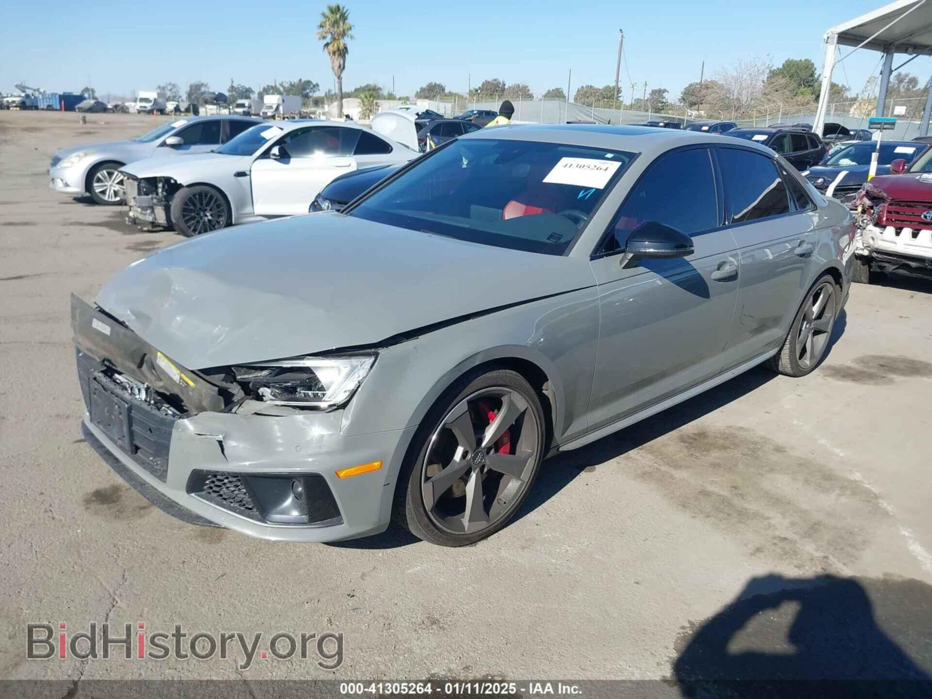 2019 AUDI S4 - VIN: WAUB4AF43KA078568 - Фото 2