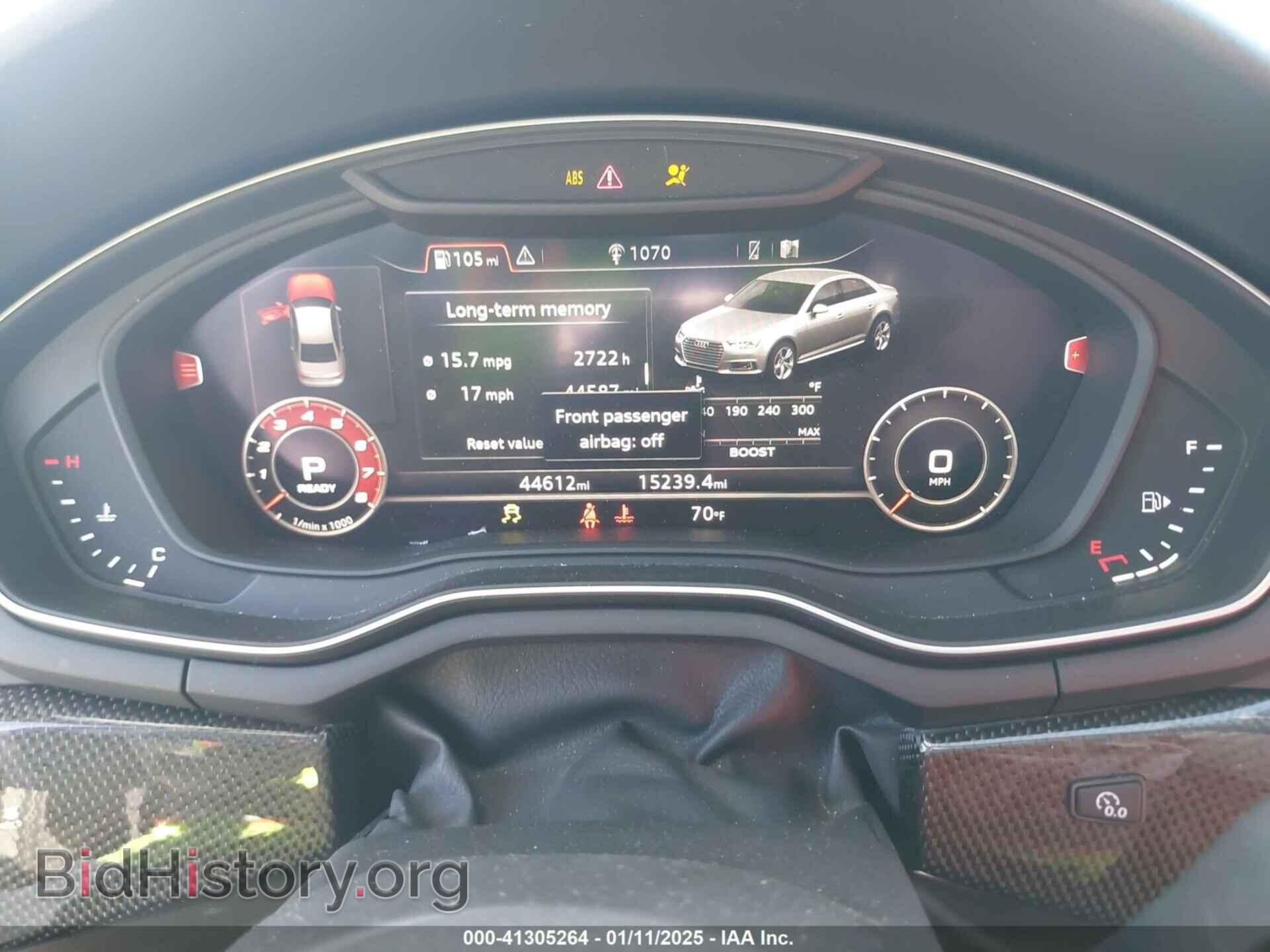 2019 AUDI S4 - VIN: WAUB4AF43KA078568 - Фото 7
