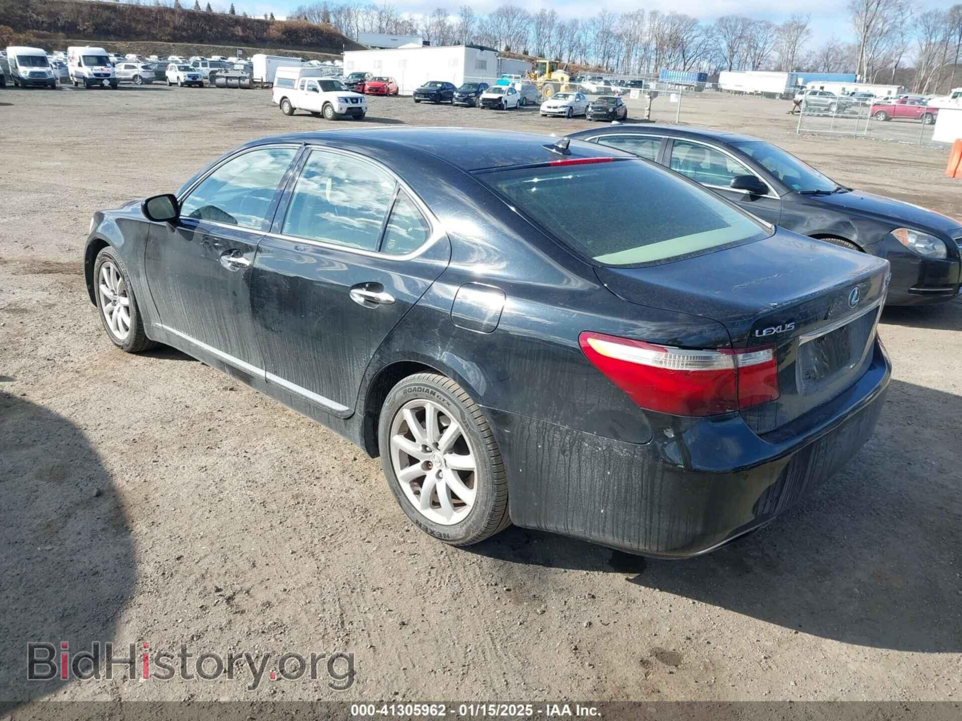 2007 LEXUS LS 460 - VIN: JTHBL46F275048887 - Фото 3