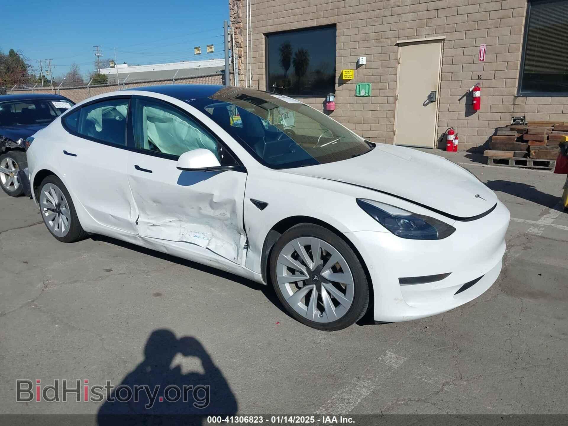 Photo 5YJ3E1EA6MF077582 - TESLA MODEL 3 2021