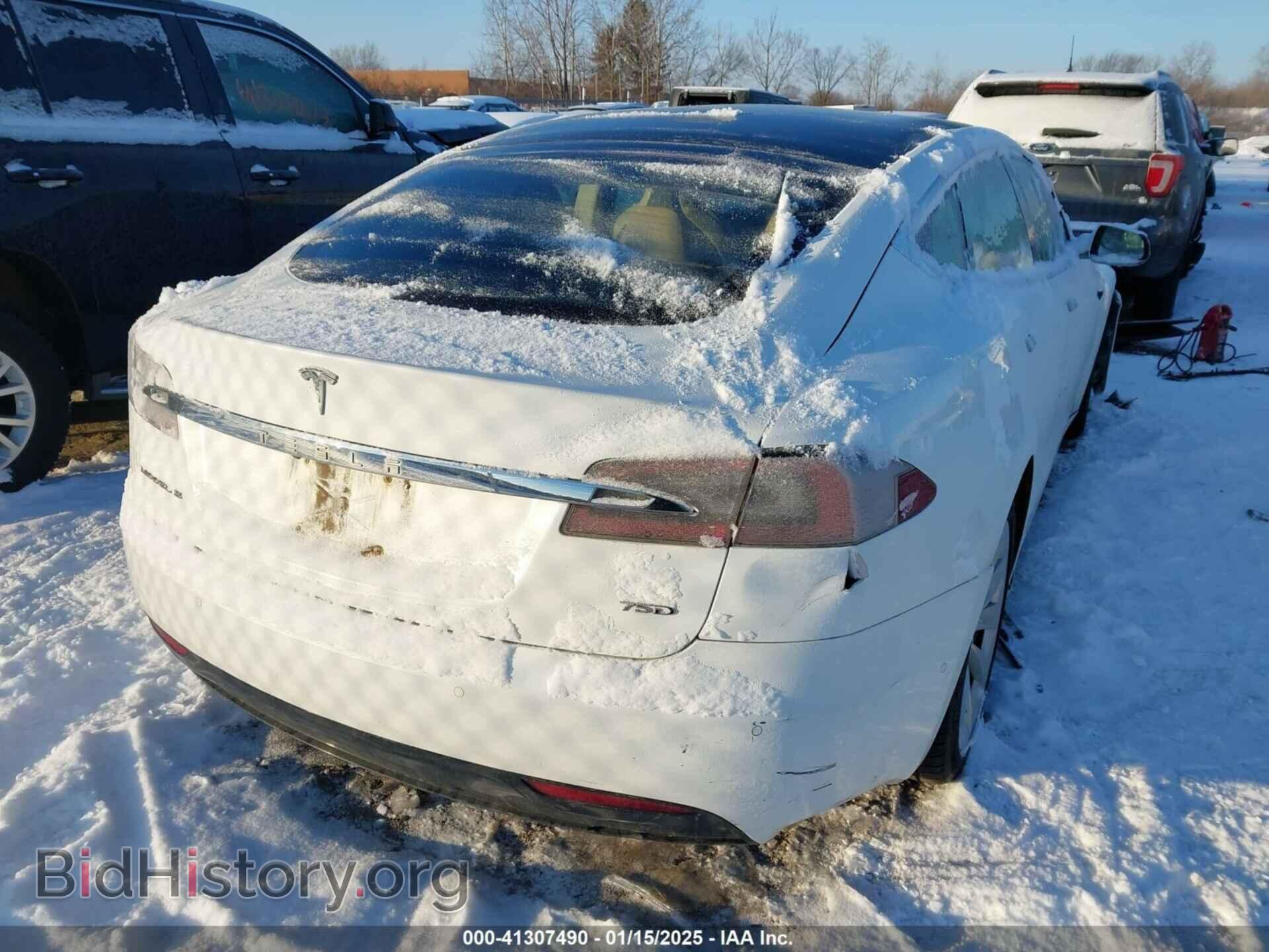 2017 TESLA MODEL S - VIN: 5YJSA1E20HF199215 - Фото 4