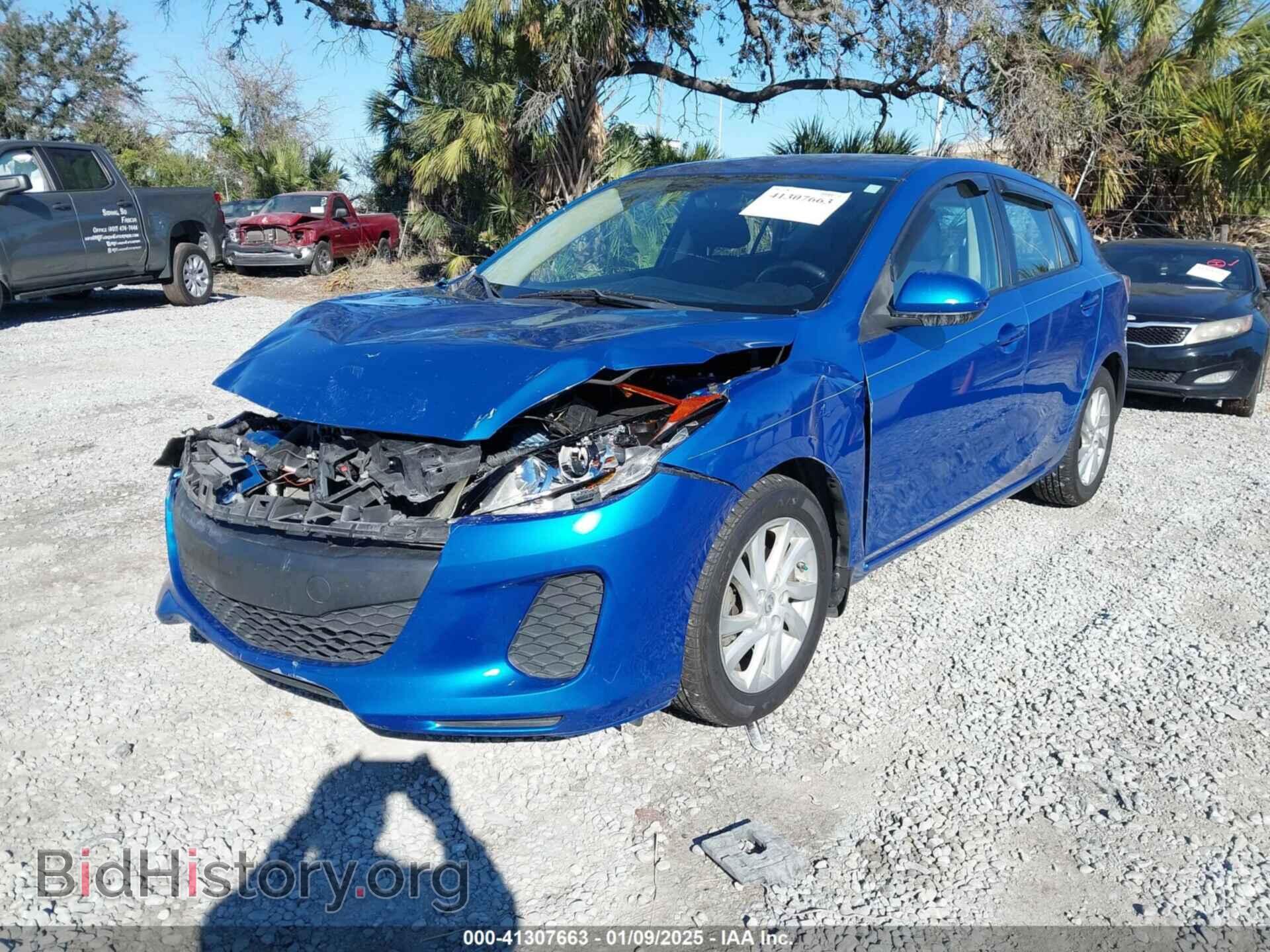 2012 MAZDA MAZDA3 - VIN: JM1BL1L77C1617733 - Фото 2