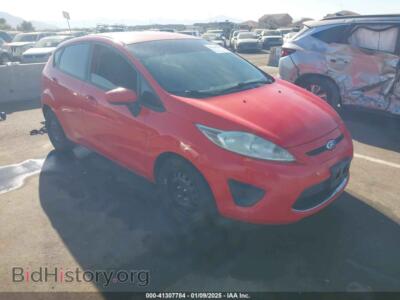 2012 Ford FIESTA SE, red — VIN 3FADP4EJXCM216094, IAAI