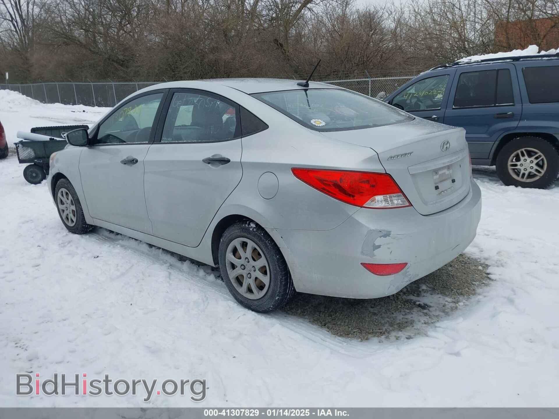 2012 HYUNDAI ACCENT - VIN: KMHCT4AE1CU047584 - Фото 3