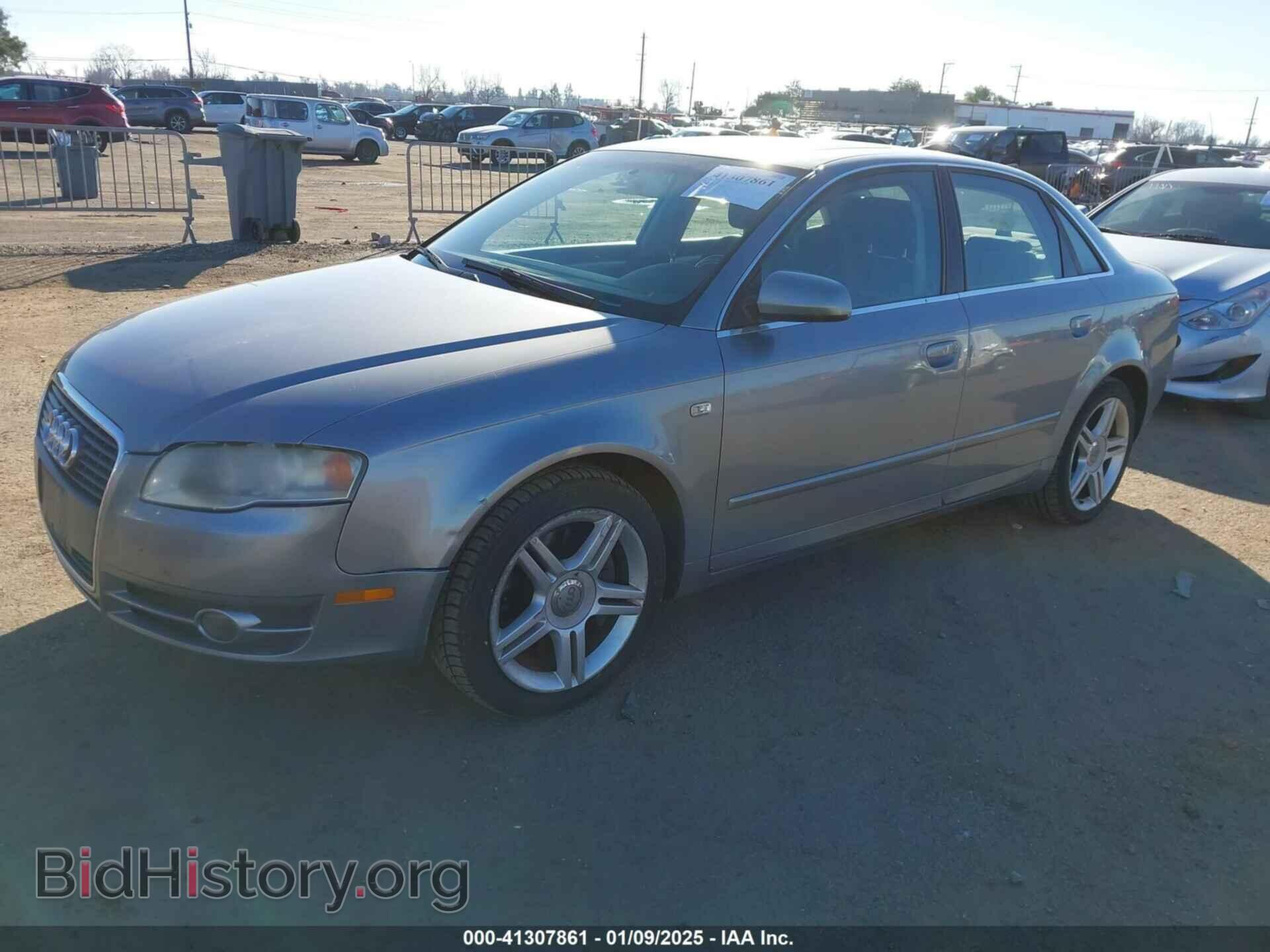 2007 AUDI A4 - VIN: WAUDF78E67A012471 - Фото 2
