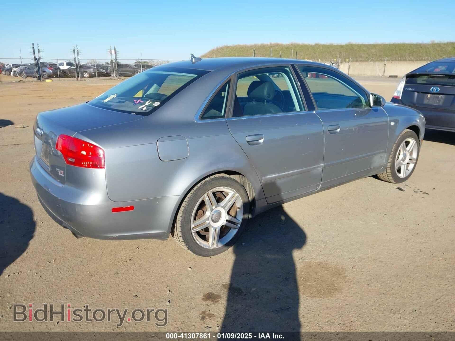 2007 AUDI A4 - VIN: WAUDF78E67A012471 - Фото 4