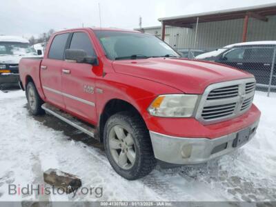 2018 RAM 1500 Big Horn 4X4 5'7 Box, red — VIN 3C6RR7LT5JG140156, IAAI