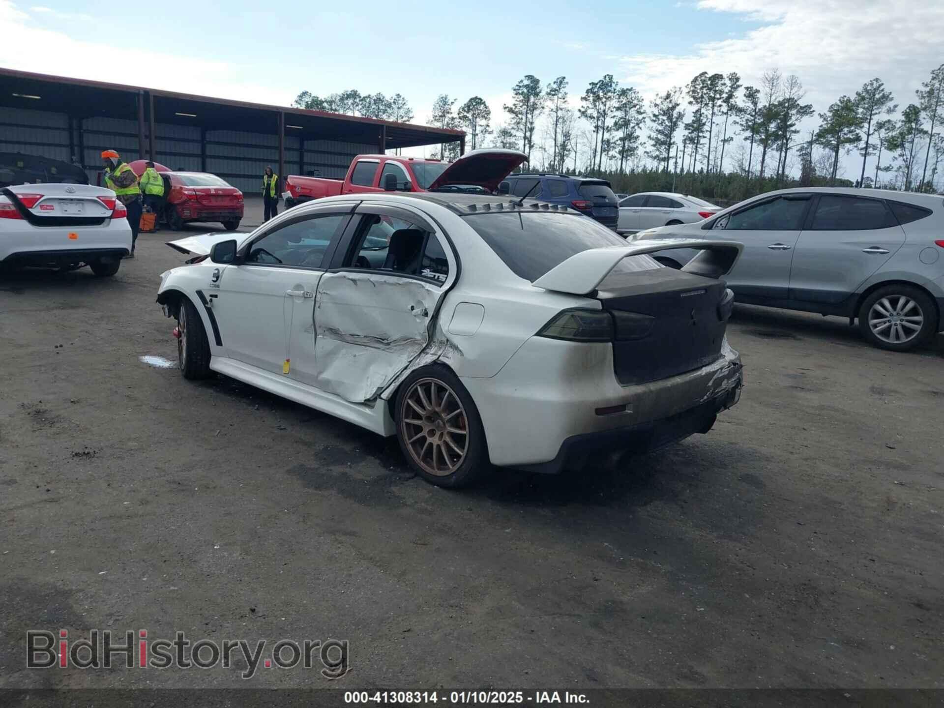 2011 MITSUBISHI LANCER EVOLUTION - VIN: JA32W8FV9BU045781 - Photo 3