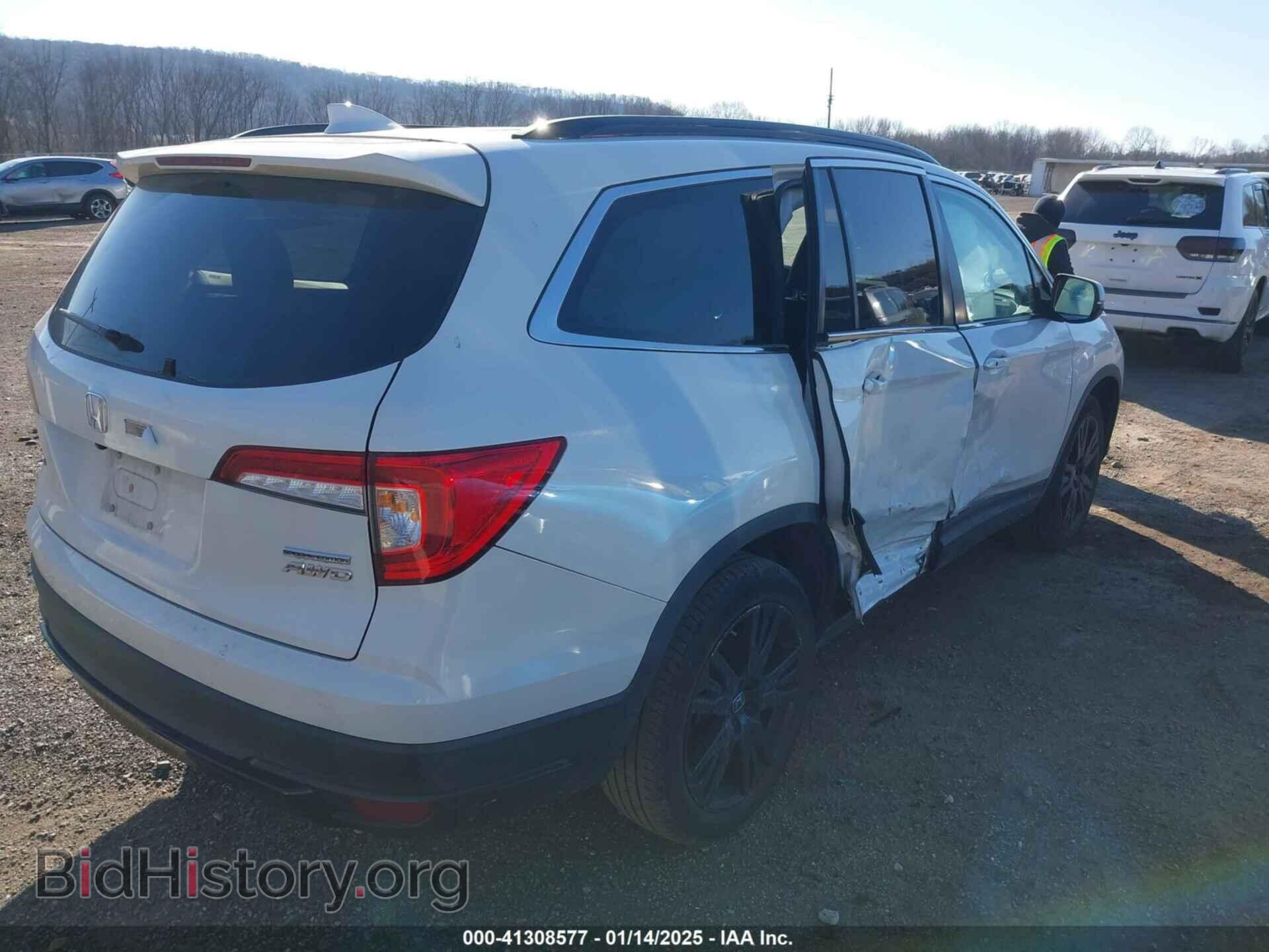 2021 HONDA PILOT - VIN: 5FNYF6H26MB073990 - Фото 4