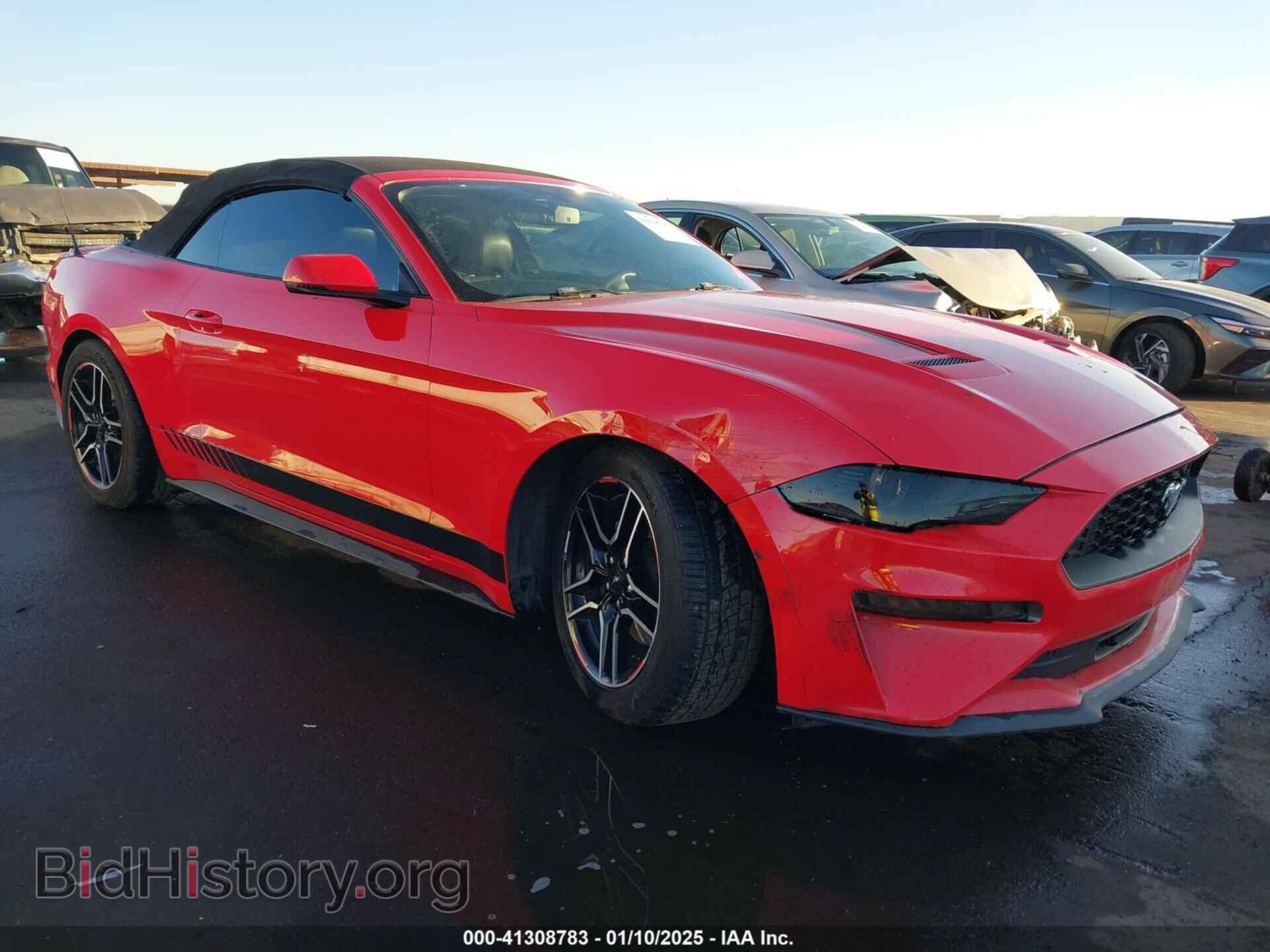 Фотография 1FATP8UH9J5138928 - FORD MUSTANG 2018