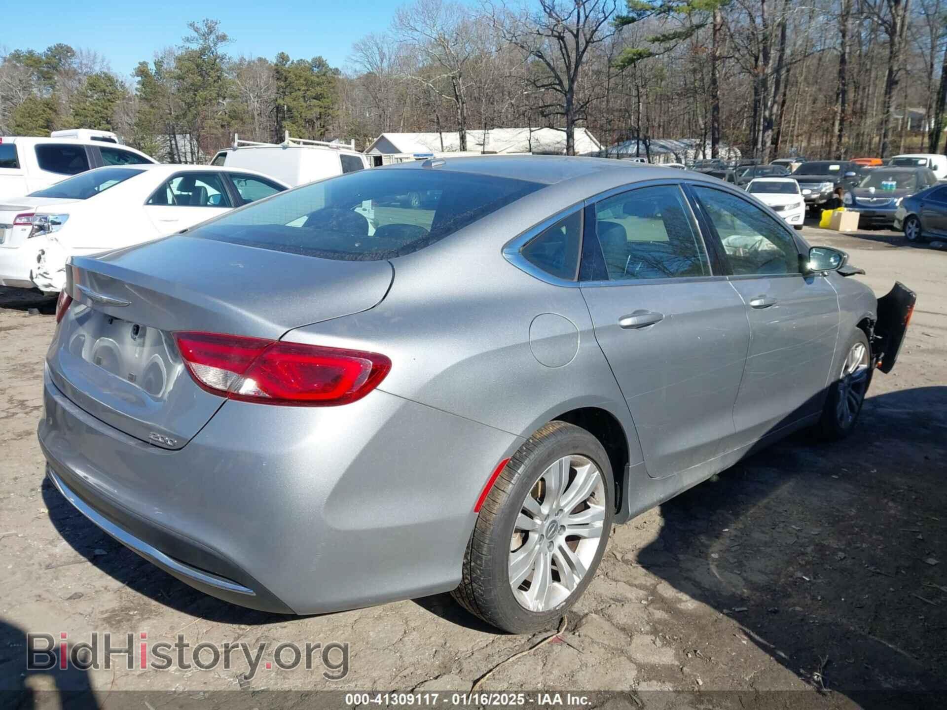 2016 CHRYSLER 200 - VIN: 1C3CCCAB9GN107779 - Фото 4