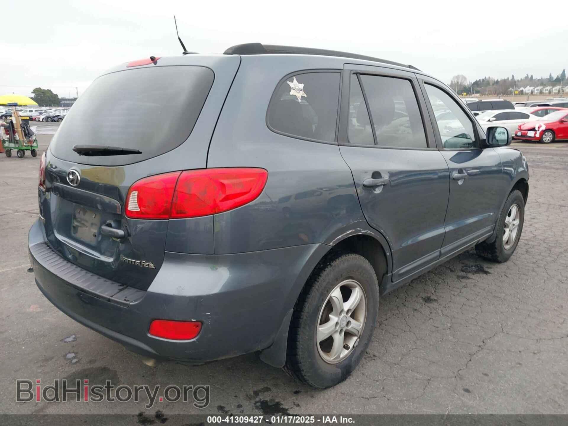 2008 HYUNDAI SANTA FE - VIN: 5NMSG13D68H149551 - Фото 4
