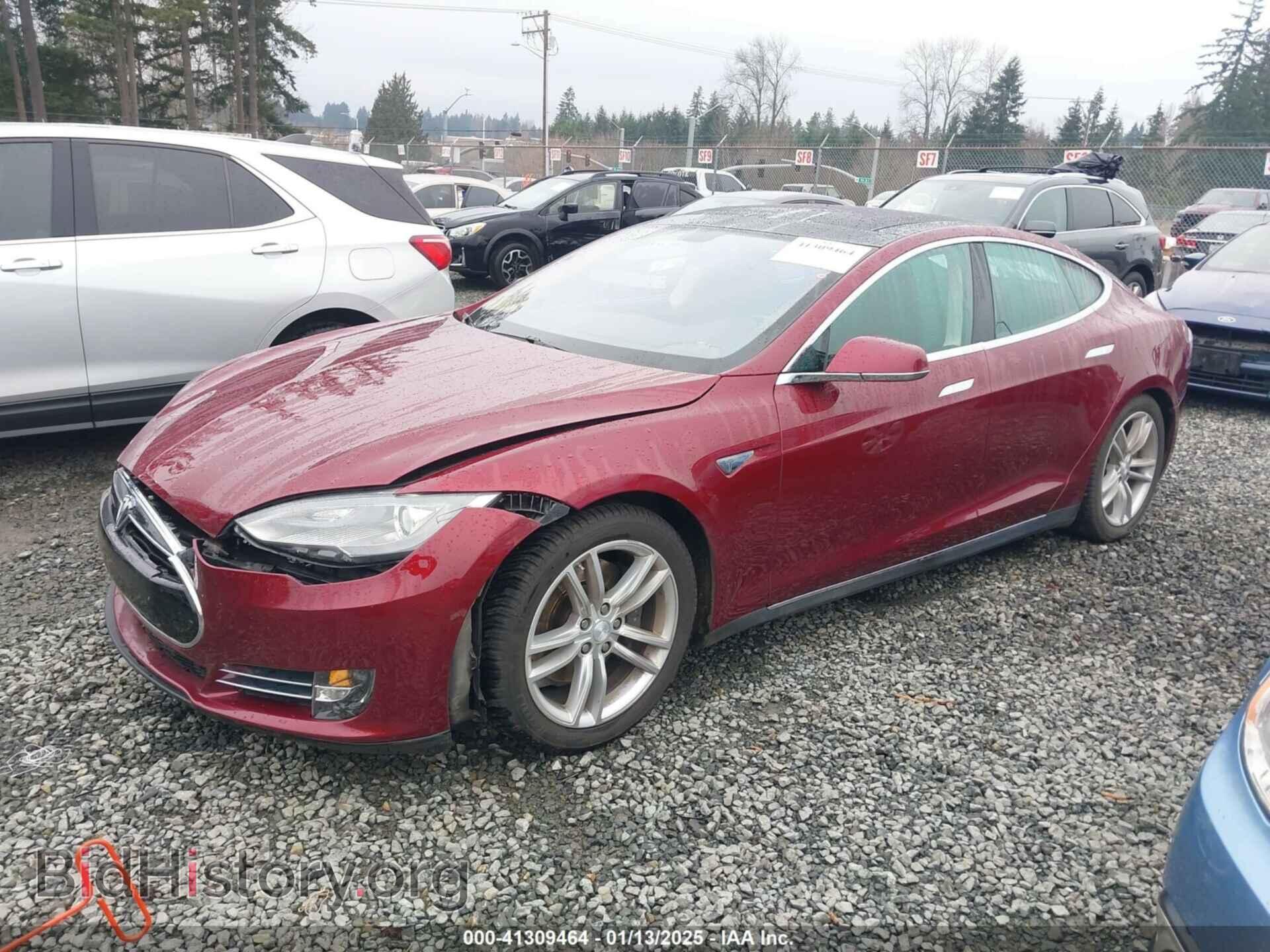 2012 TESLA MODEL S - VIN: 5YJSA1DP3CFS00394 - Photo 2