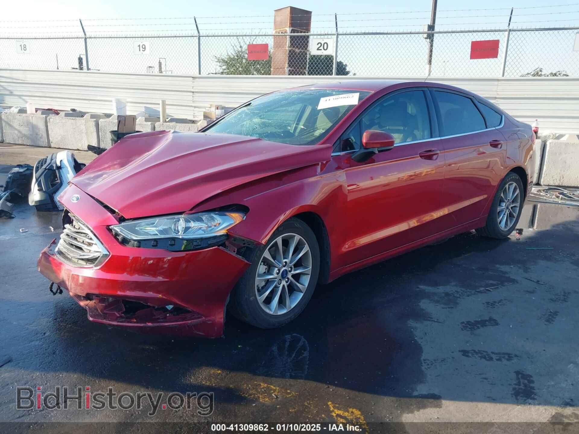 2017 FORD FUSION - VIN: 3FA6P0HD8HR408275 - Фото 2