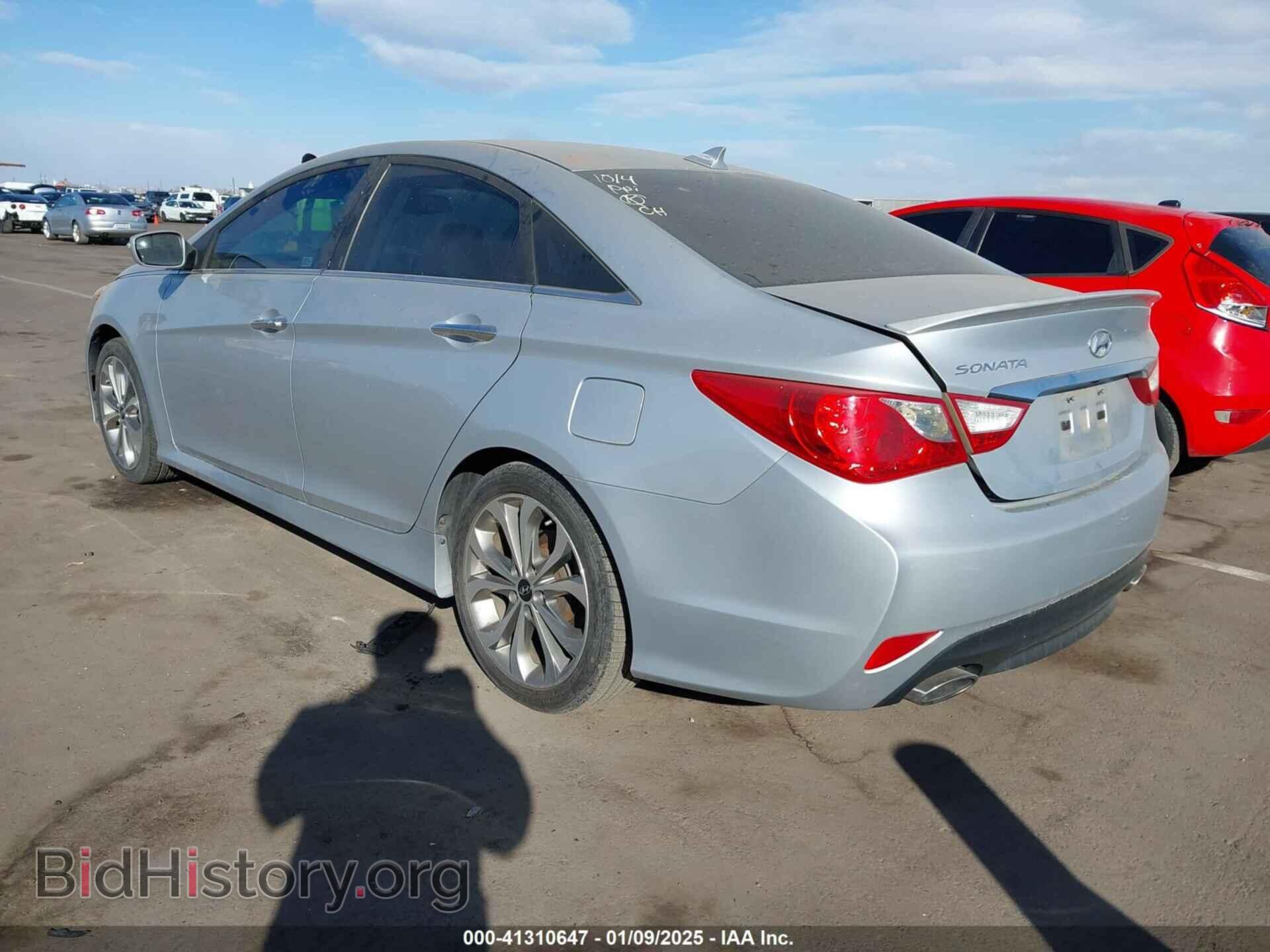 2014 HYUNDAI SONATA - VIN: 5NPEC4AC0EH867230 - Фото 3