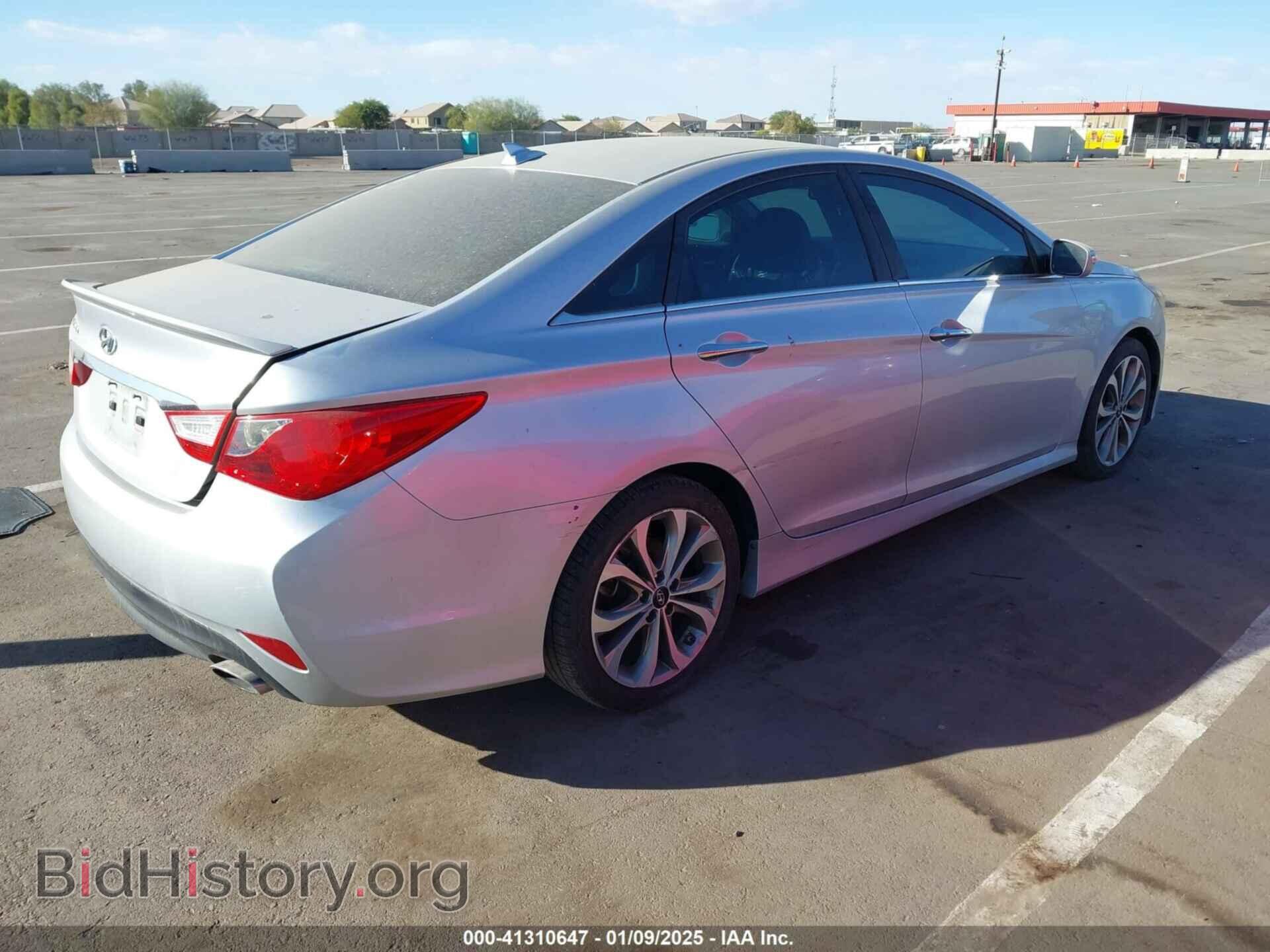 2014 HYUNDAI SONATA - VIN: 5NPEC4AC0EH867230 - Фото 4