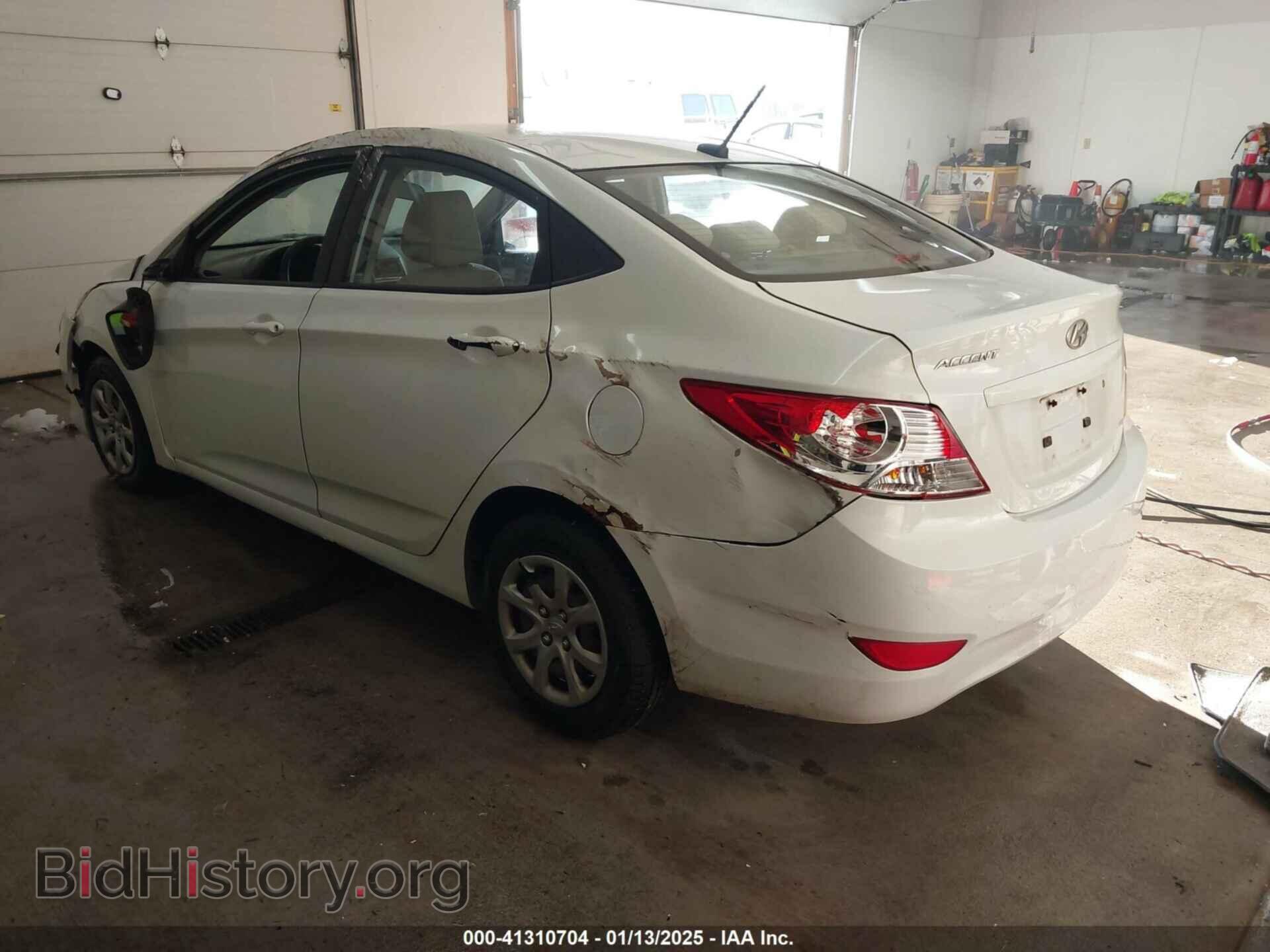 2012 HYUNDAI ACCENT - VIN: KMHCT4AEXCU259903 - Фото 3