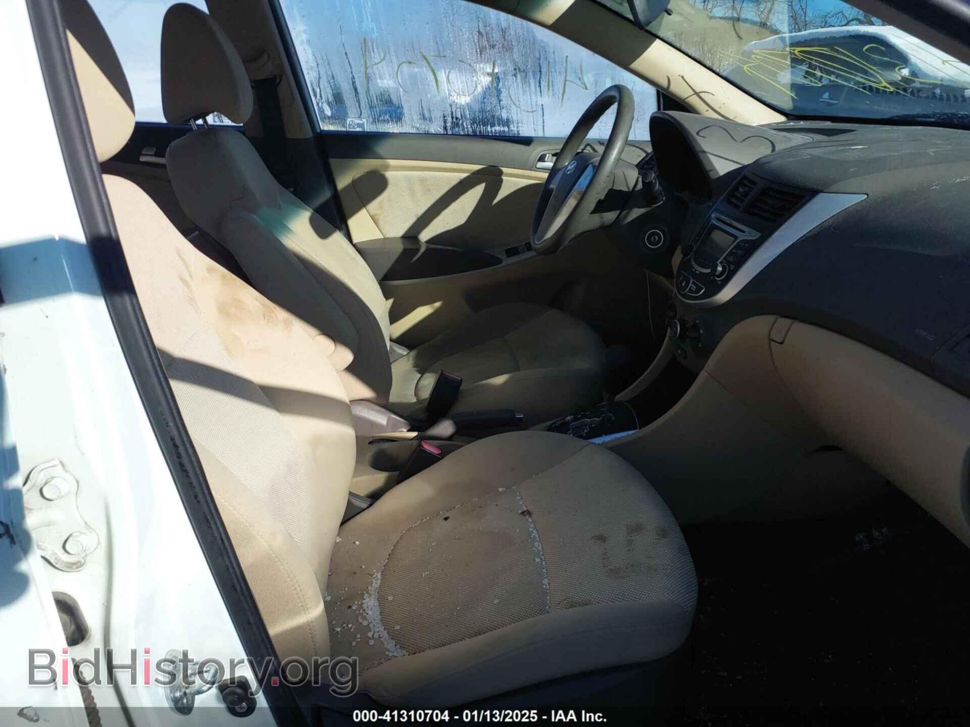 2012 HYUNDAI ACCENT - VIN: KMHCT4AEXCU259903 - Фото 5