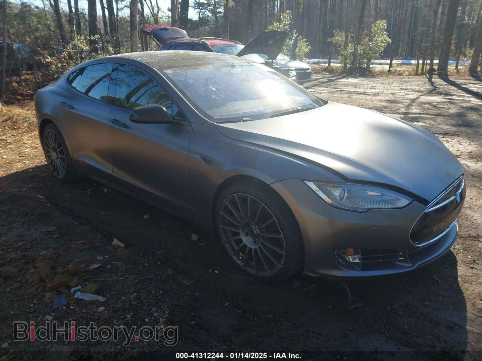 Photo 5YJSA1S14EFP29418 - TESLA MODEL S 2014