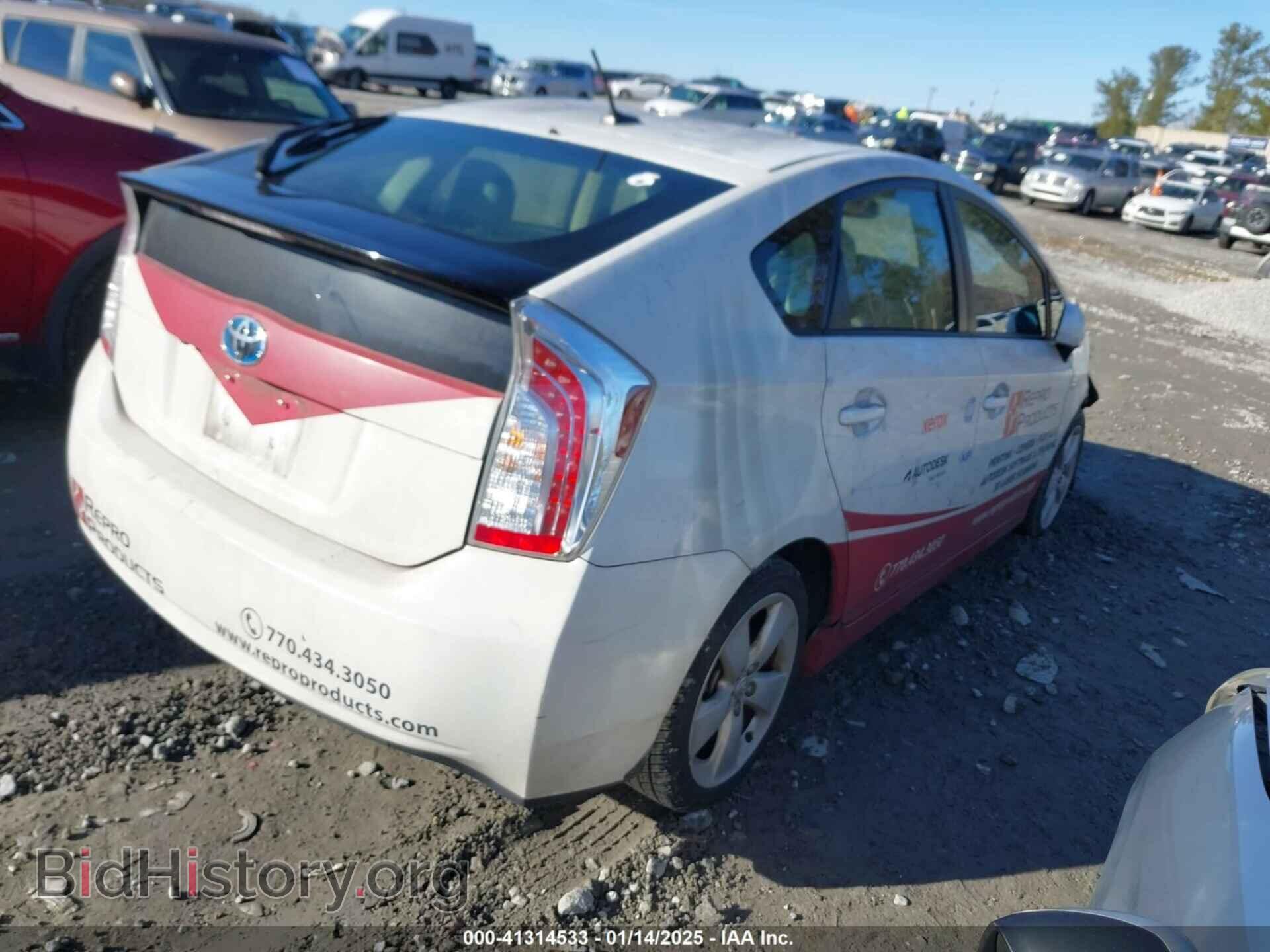 2014 TOYOTA PRIUS - VIN: JTDKN3DU2E1772705 - Фото 4