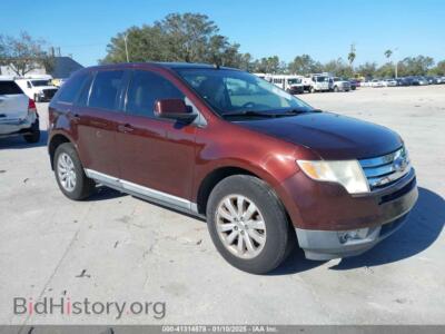 2010 Ford EDGE SEL, темно-бордовый — VIN 2FMDK3JC3ABB47995, IAAI