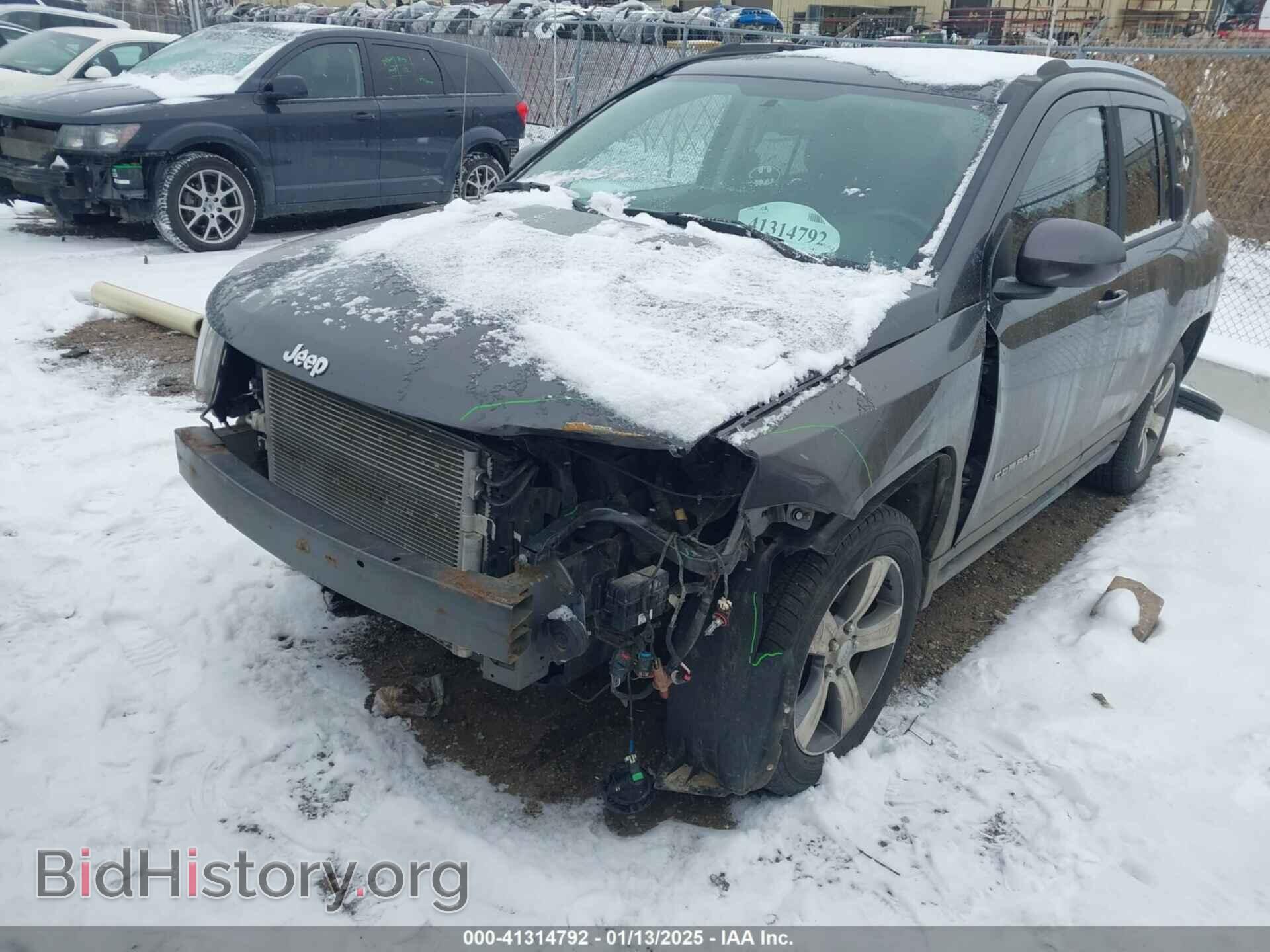 2016 JEEP COMPASS - VIN: 1C4NJDEB8GD772429 - Фото 2