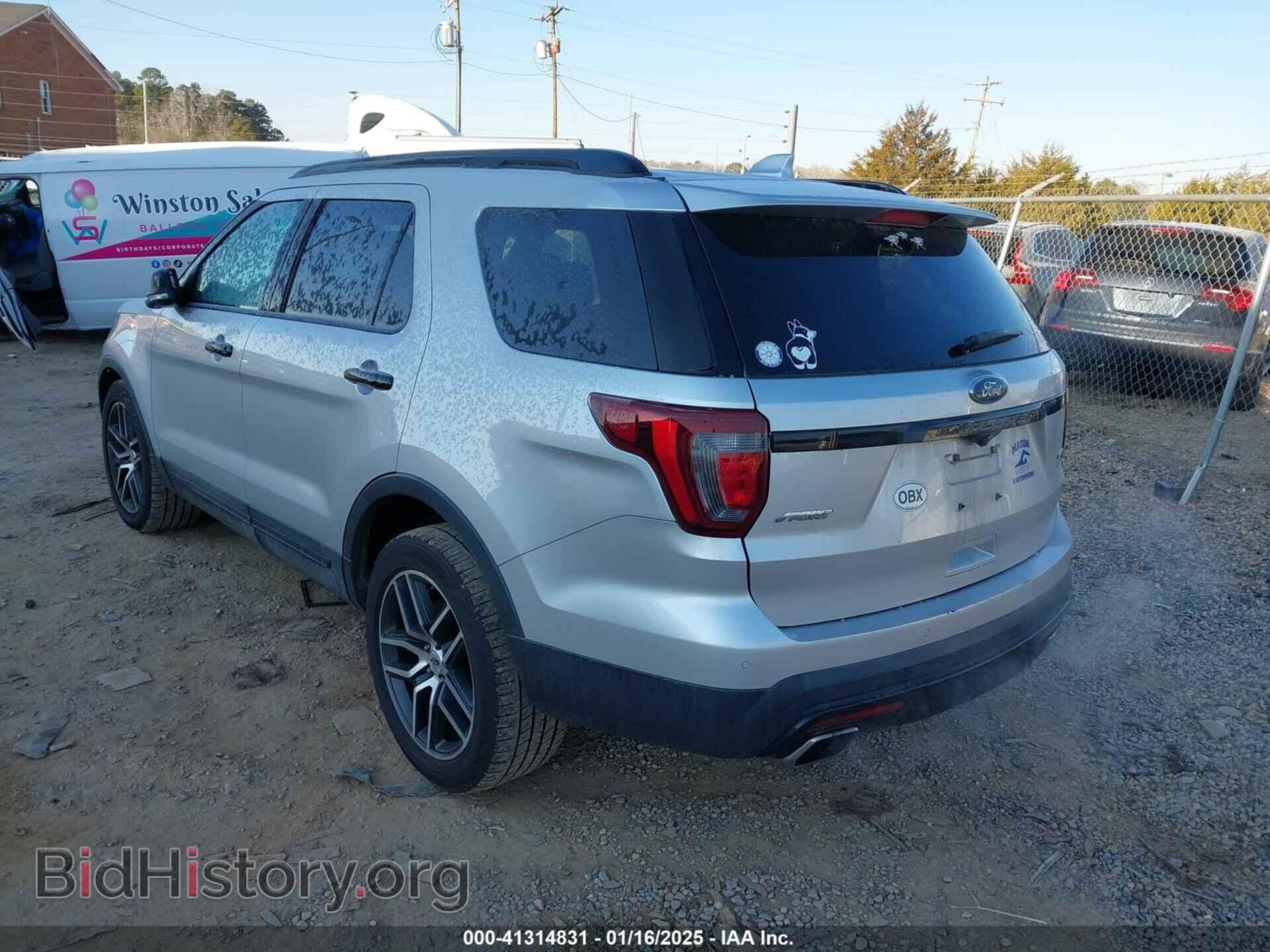 2016 FORD EXPLORER - VIN: 1FM5K8GT8GGB32905 - Фото 3