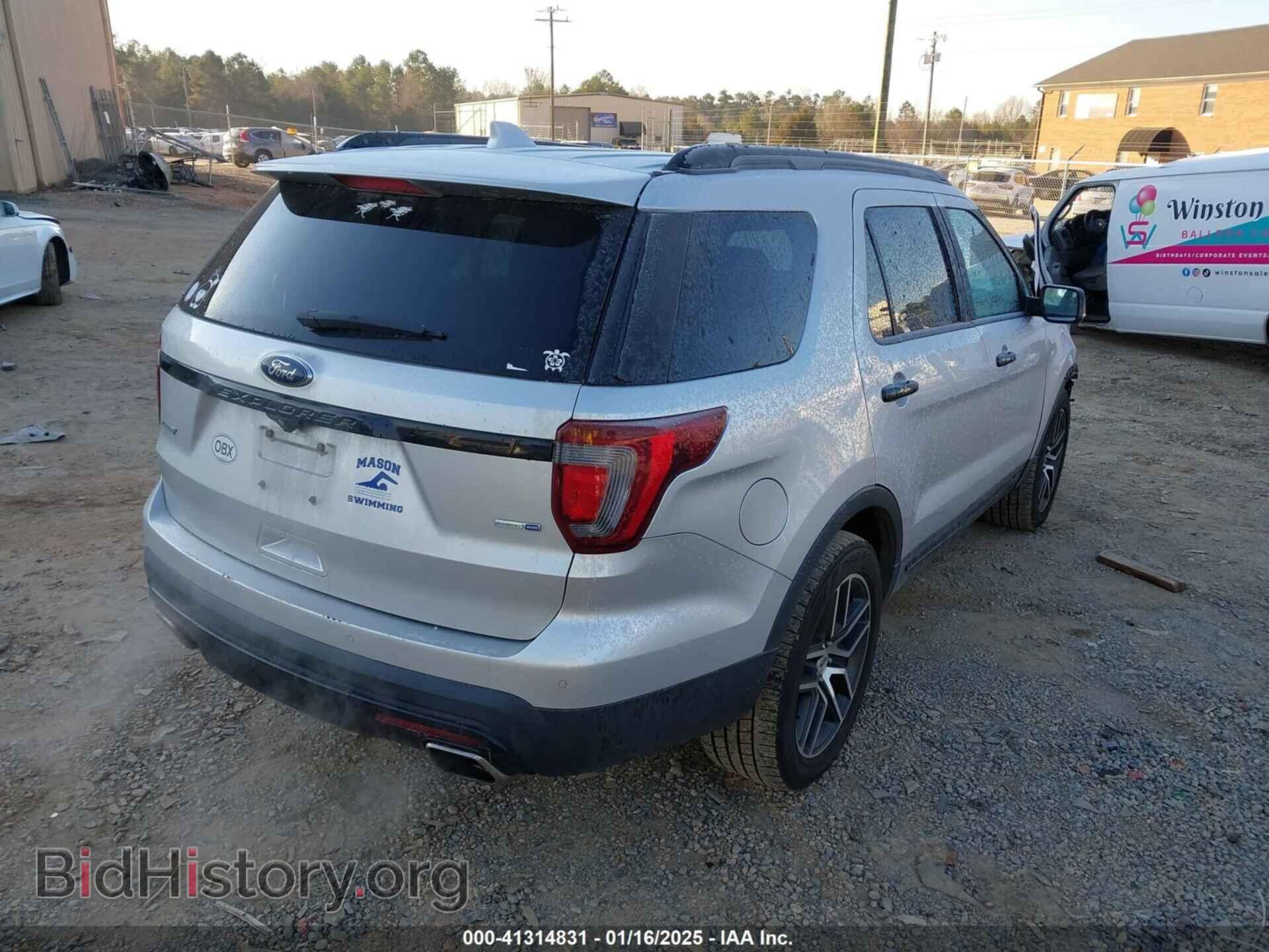 2016 FORD EXPLORER - VIN: 1FM5K8GT8GGB32905 - Фото 4