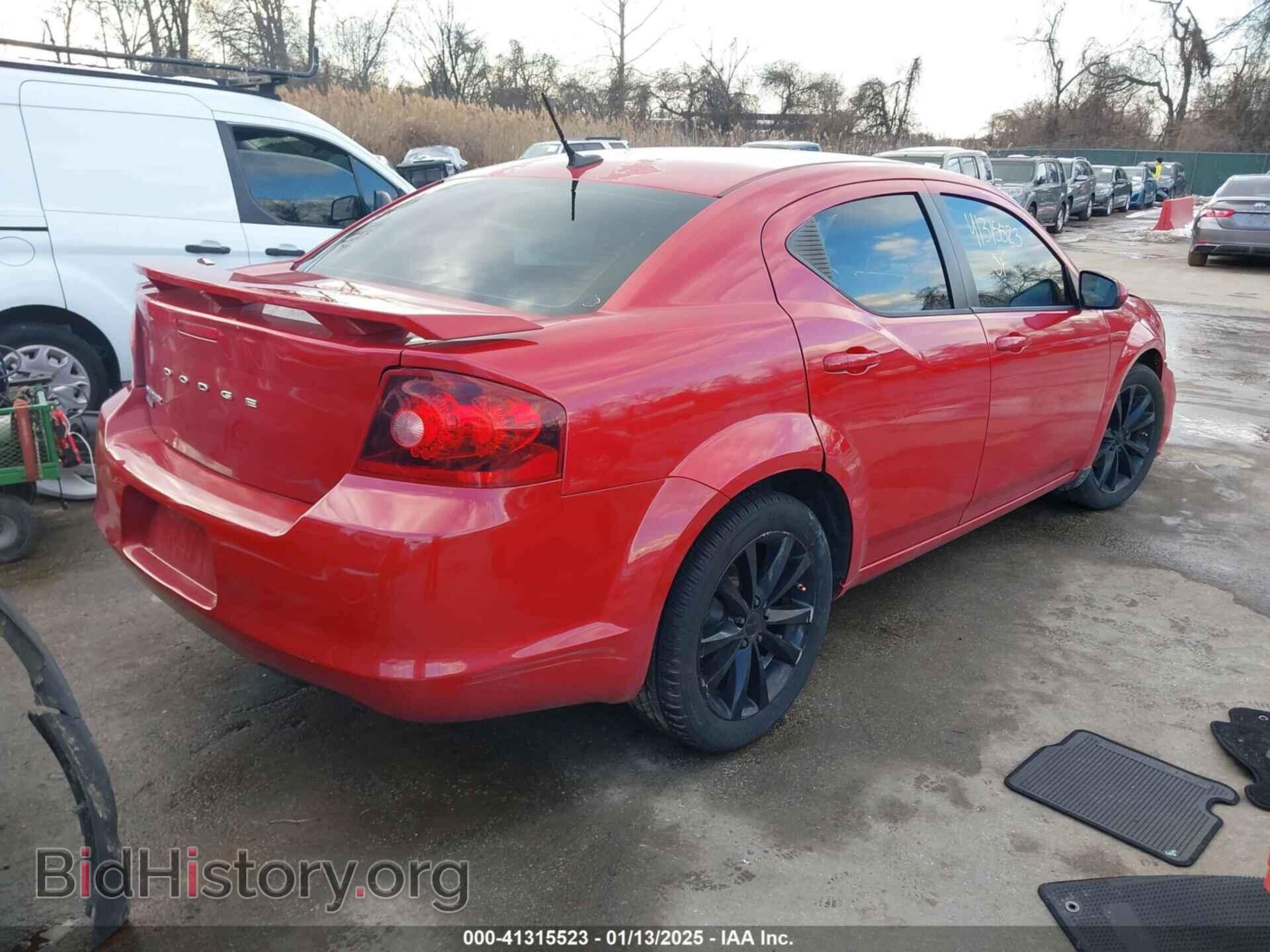 2013 DODGE AVENGER - VIN: 1C3CDZCB9DN620443 - Фото 4
