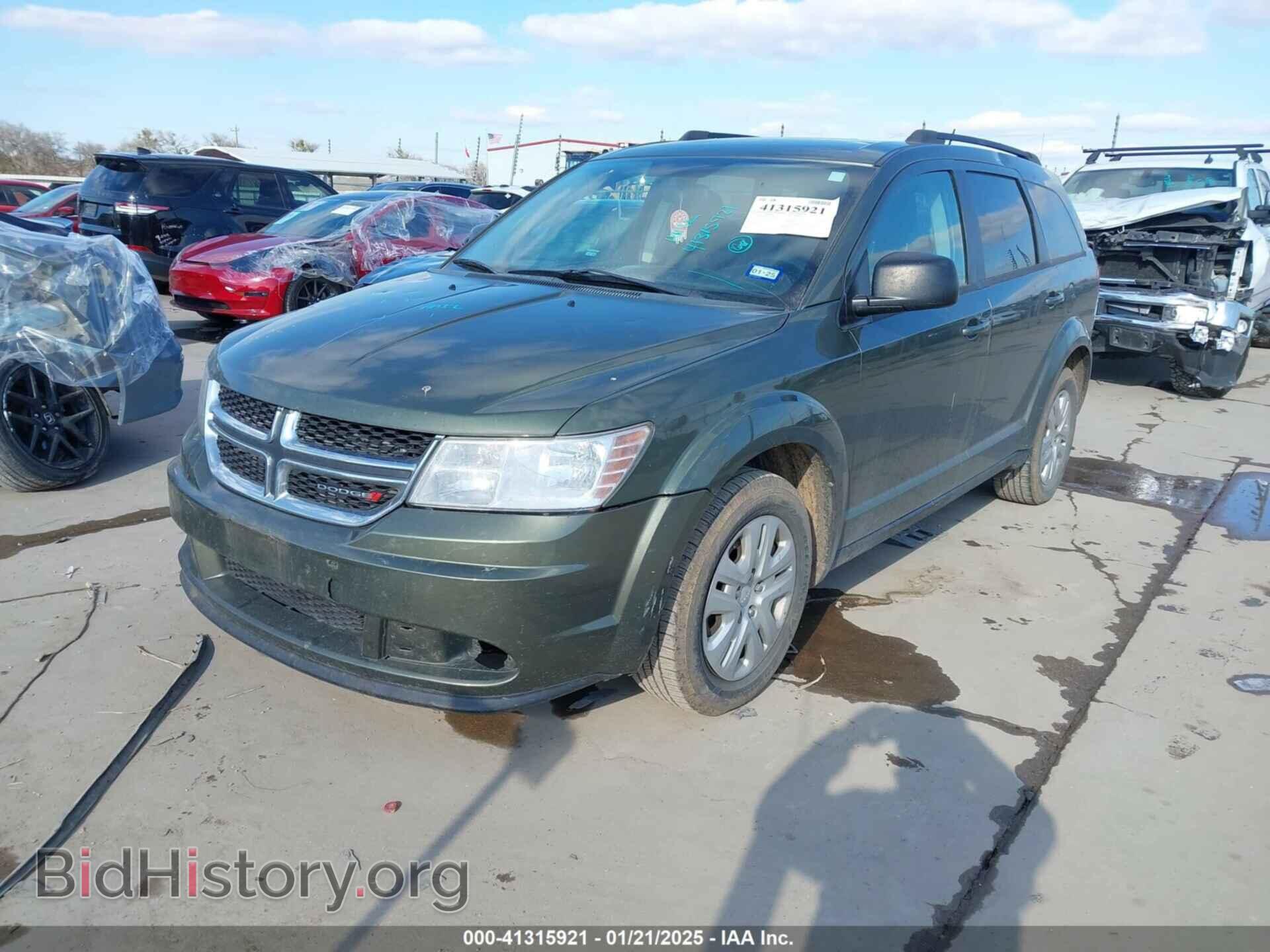 2016 DODGE JOURNEY - VIN: 3C4PDCAB2GT238966 - Фото 2