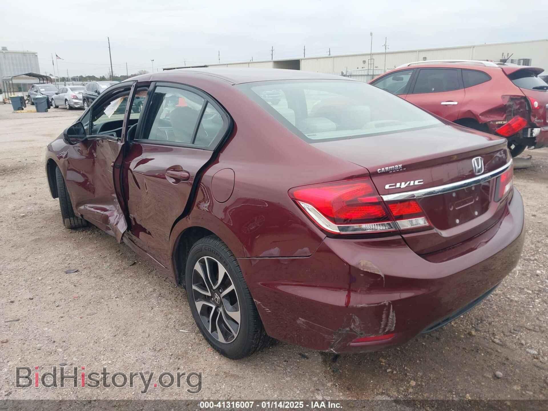 2015 HONDA CIVIC - VIN: 19XFB2F82FE028461 - Фото 3
