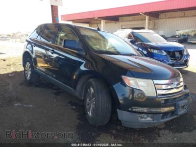2008 Ford EDGE LIMITED, black — VIN 2FMDK39C58BB48175, IAAI