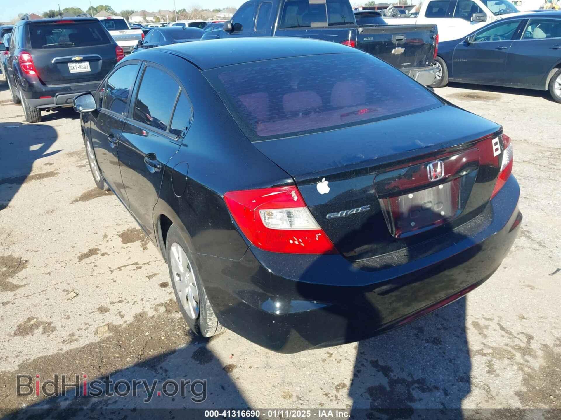 2012 HONDA CIVIC SDN - VIN: JHMFB2F57CS000491 - Фото 3