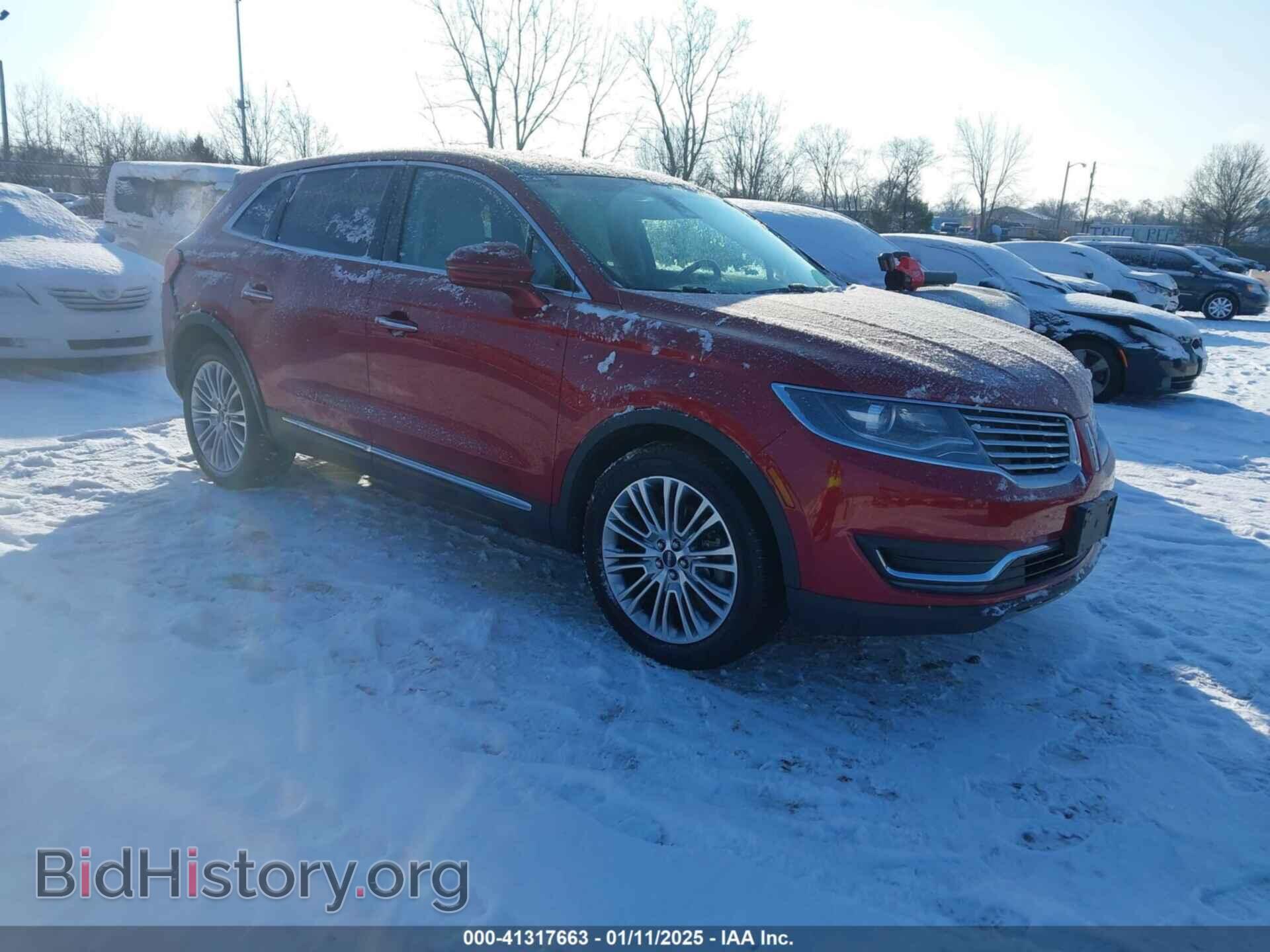 Фотография 2LMPJ8LR5JBL31404 - LINCOLN MKX 2018