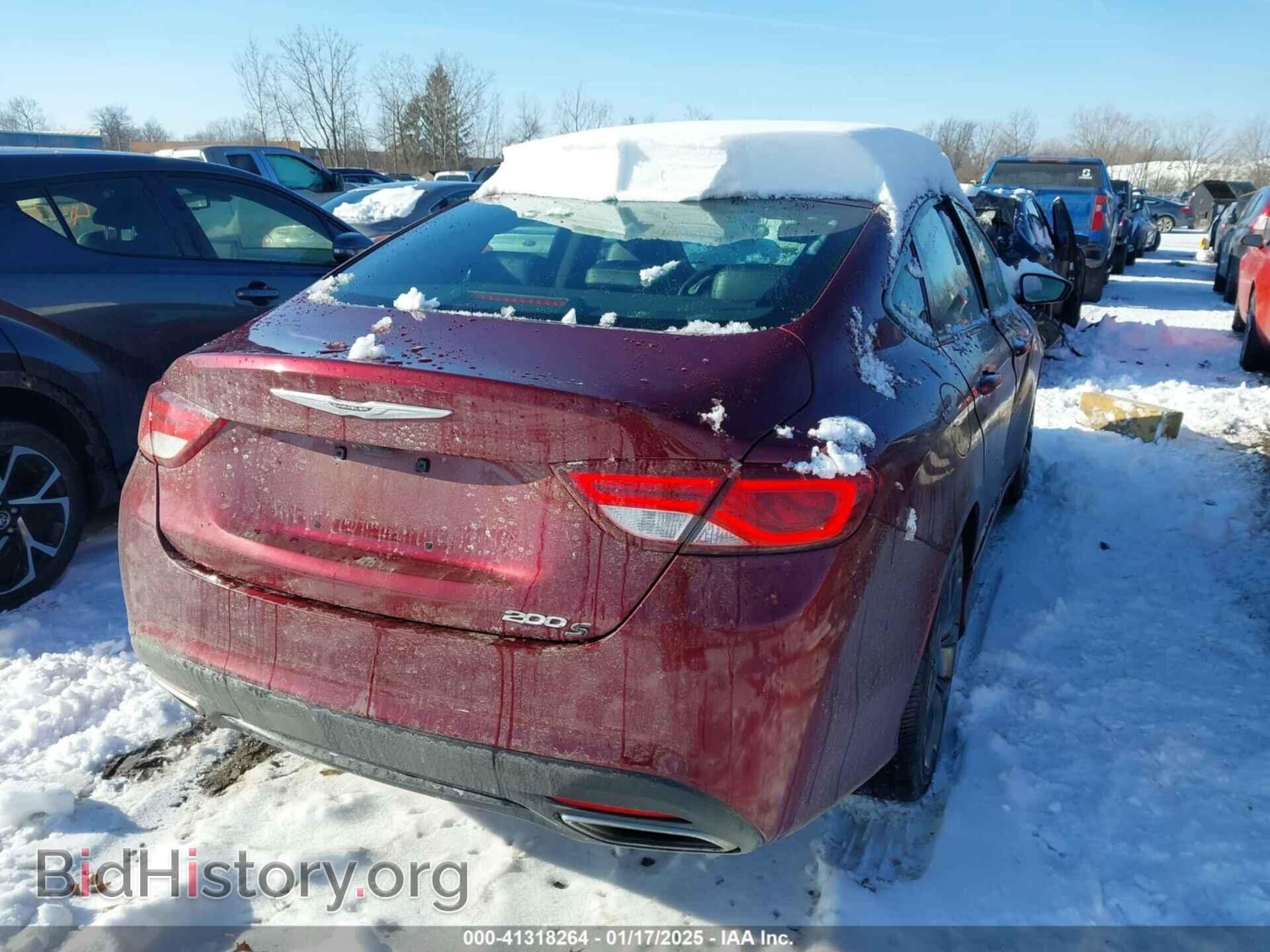 2015 CHRYSLER 200 - VIN: 1C3CCCBG3FN525862 - Фото 4