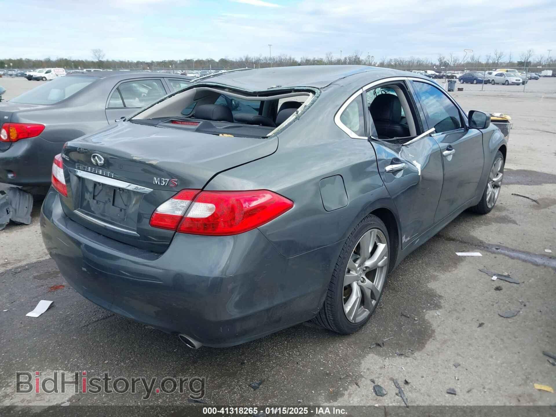 2012 INFINITI M37 - VIN: JN1BY1AP1CM332242 - Фото 4