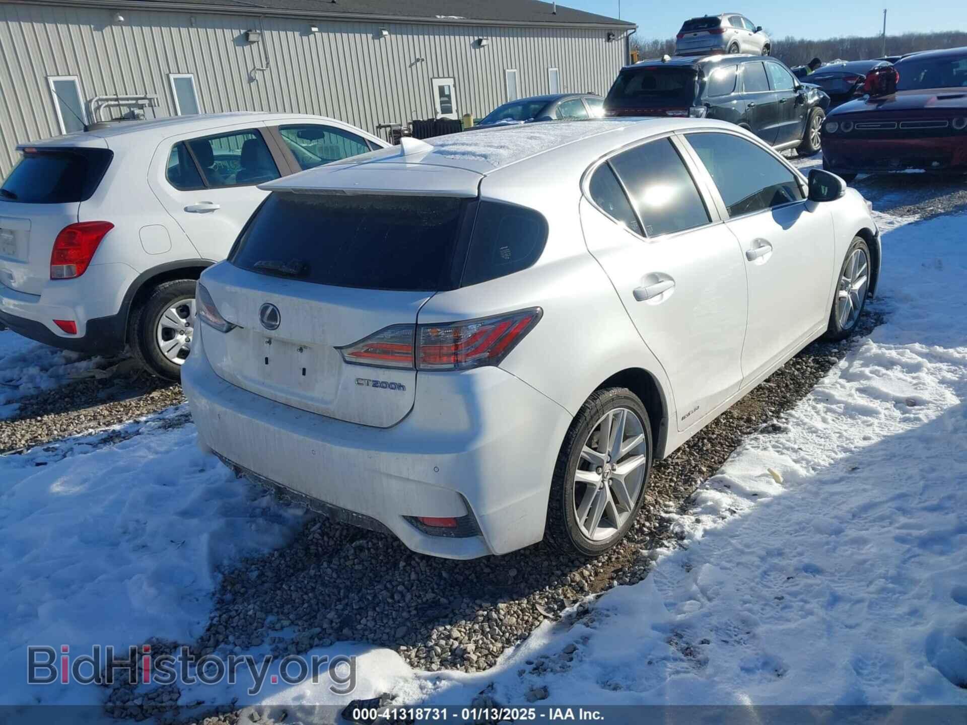 2017 LEXUS CT 200H - VIN: JTHKD5BH9H2292758 - Фото 4