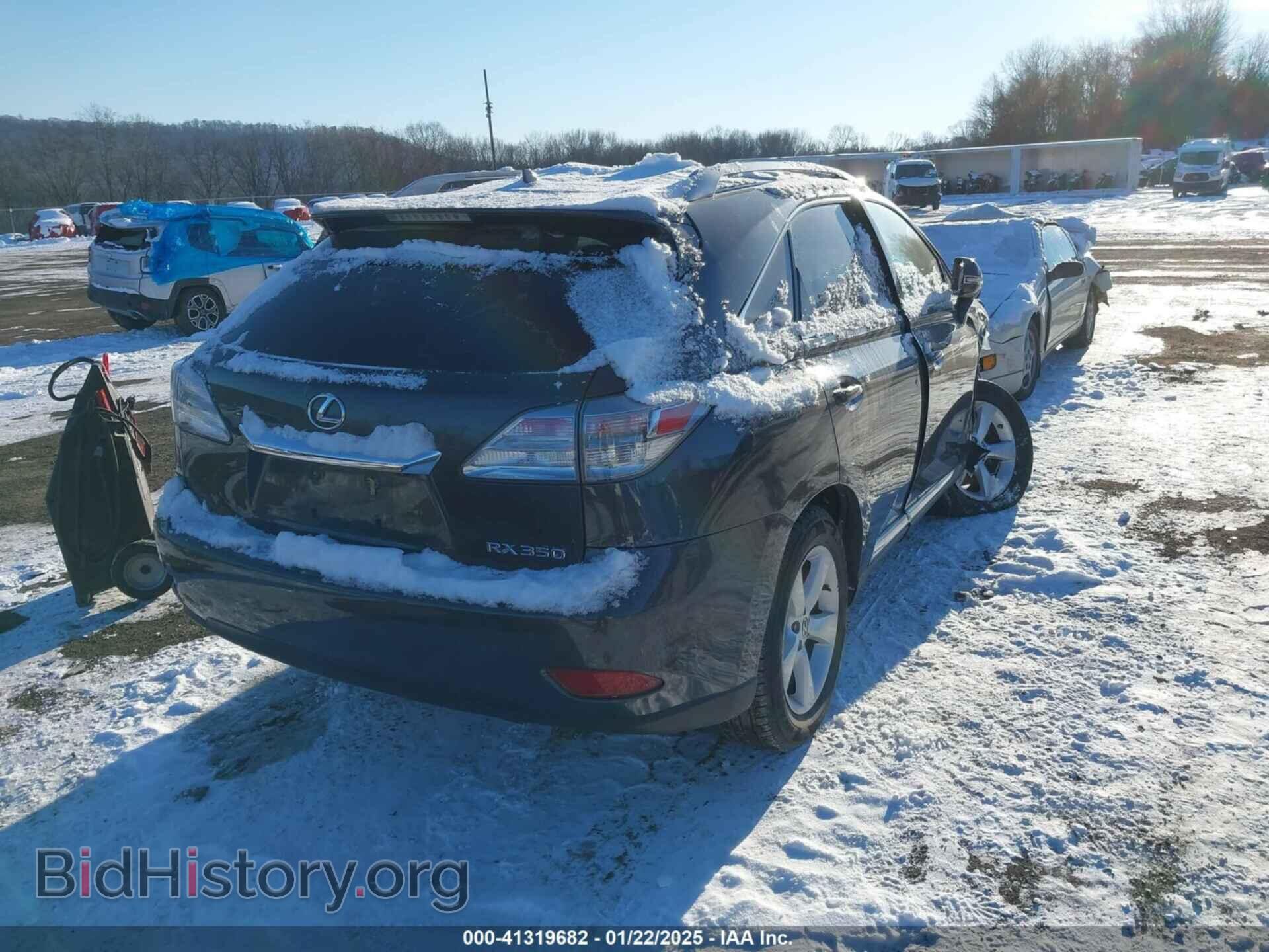2011 LEXUS RX 350 - VIN: 2T2BK1BA7BC098835 - Фото 4