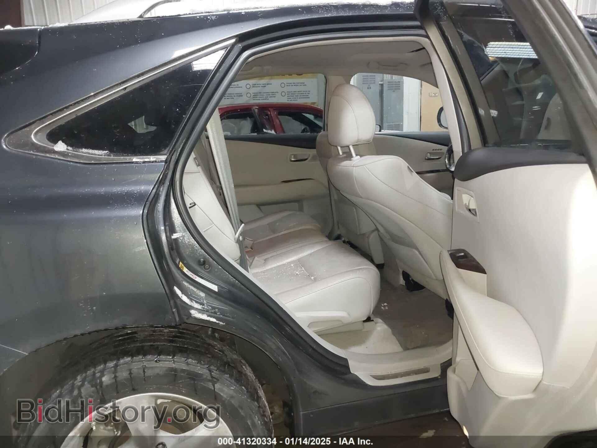 2011 LEXUS RX 350 - VIN: 2T2BK1BAXBC087909 - Фото 8