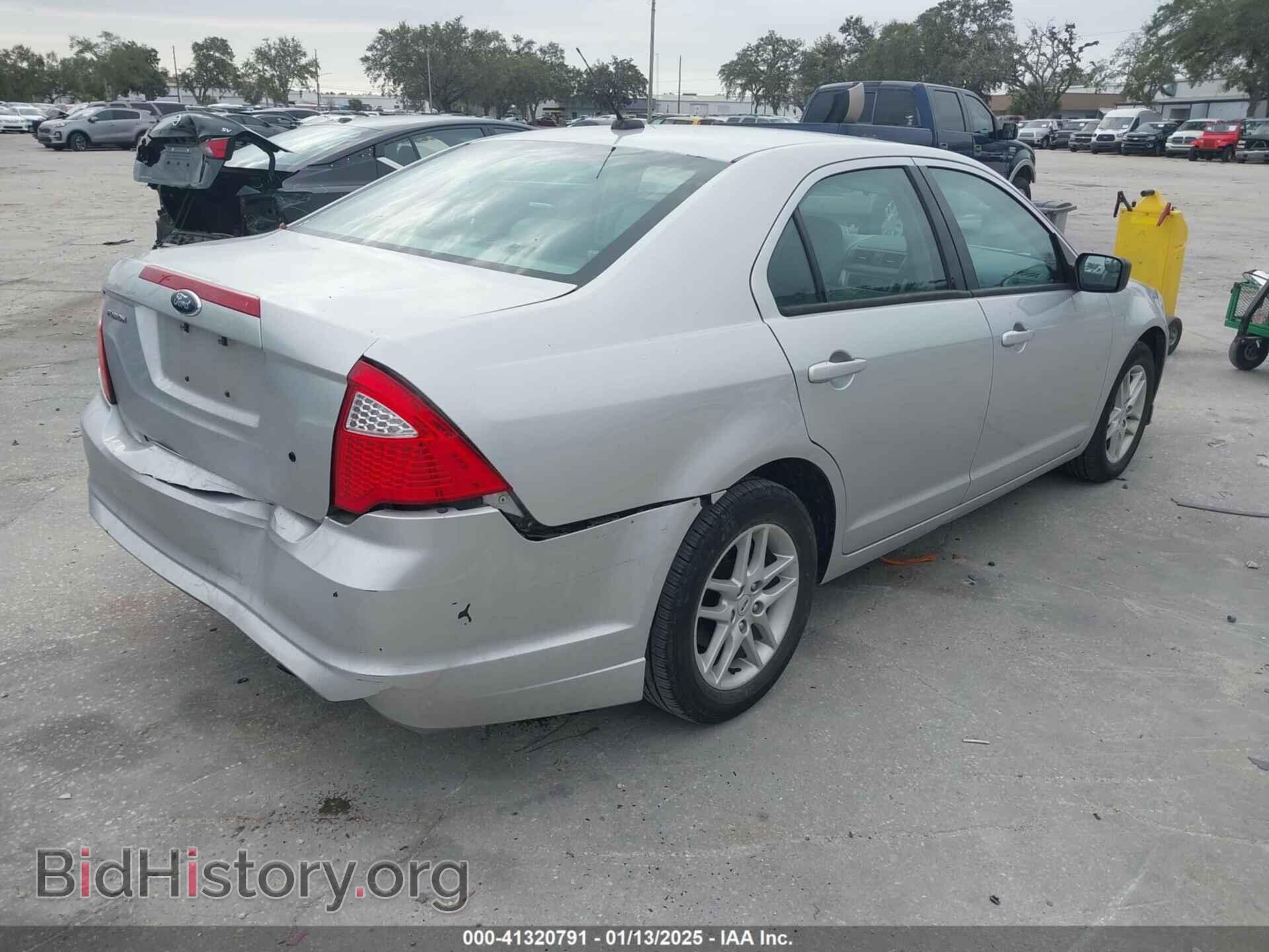 2012 FORD FUSION - VIN: 3FAHP0GA5CR449911 - Фото 4